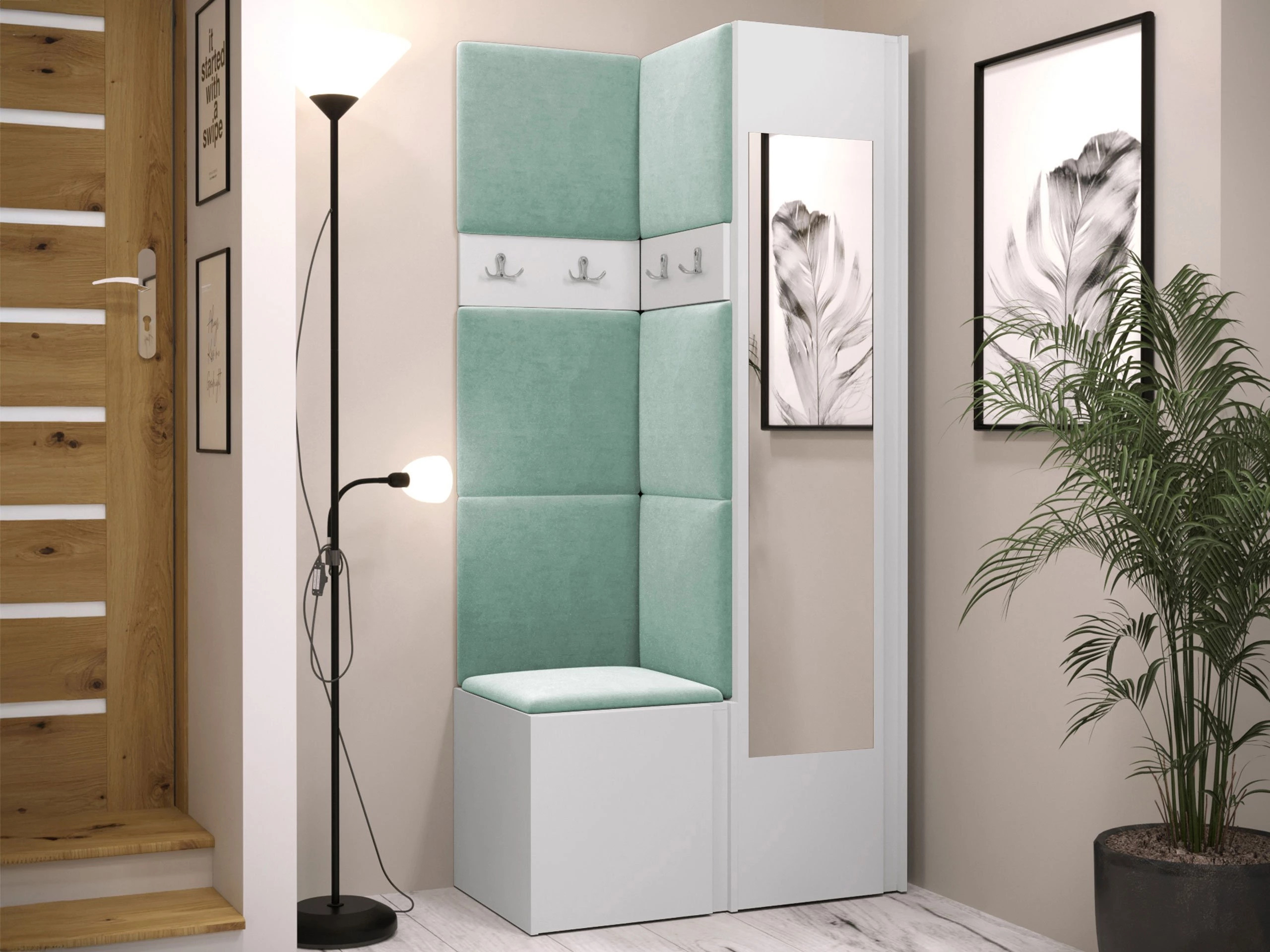 Eteissetti Hartford 354 (Valkoinen)