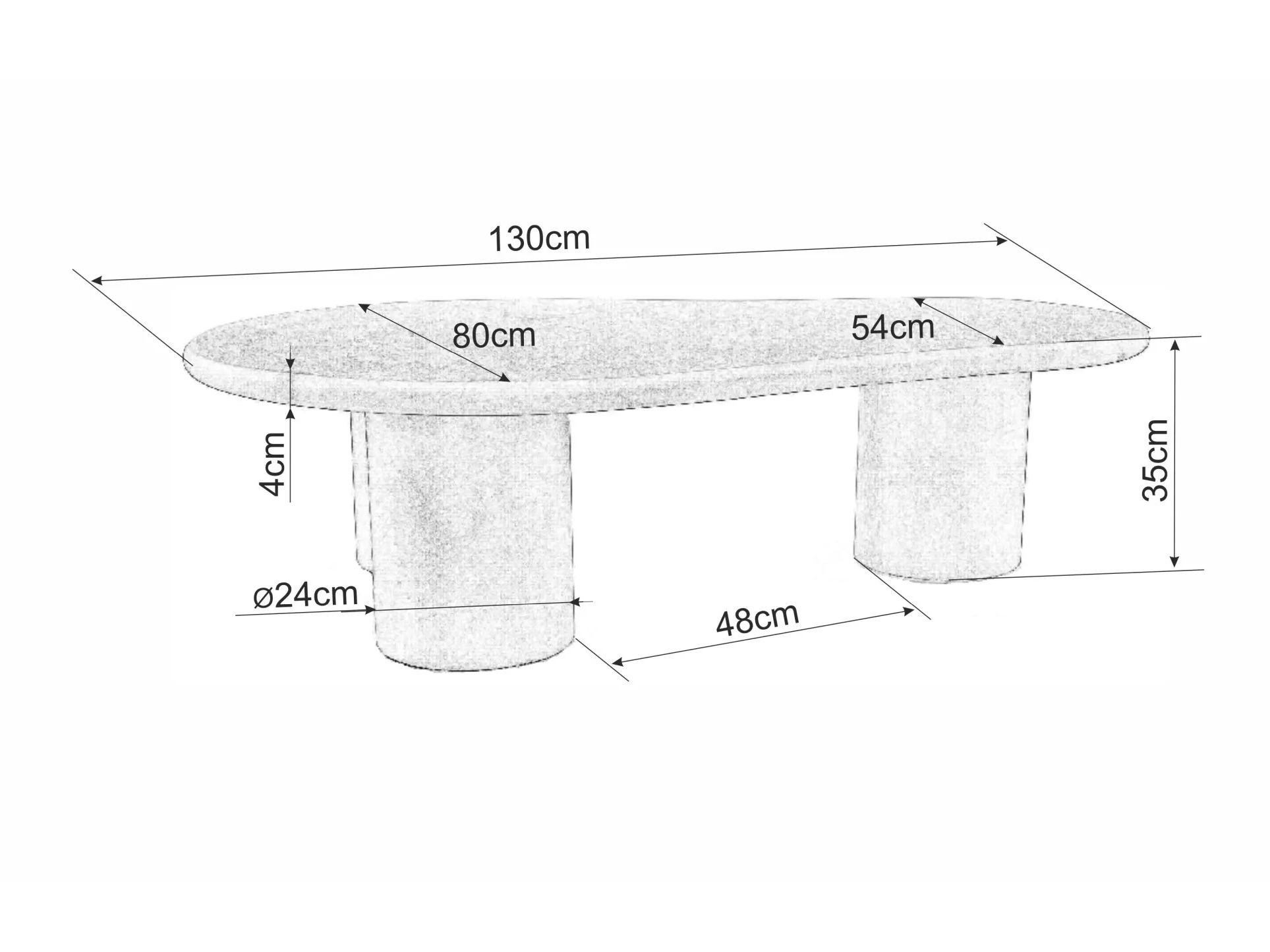 Sohvapöytä Detroit 941
