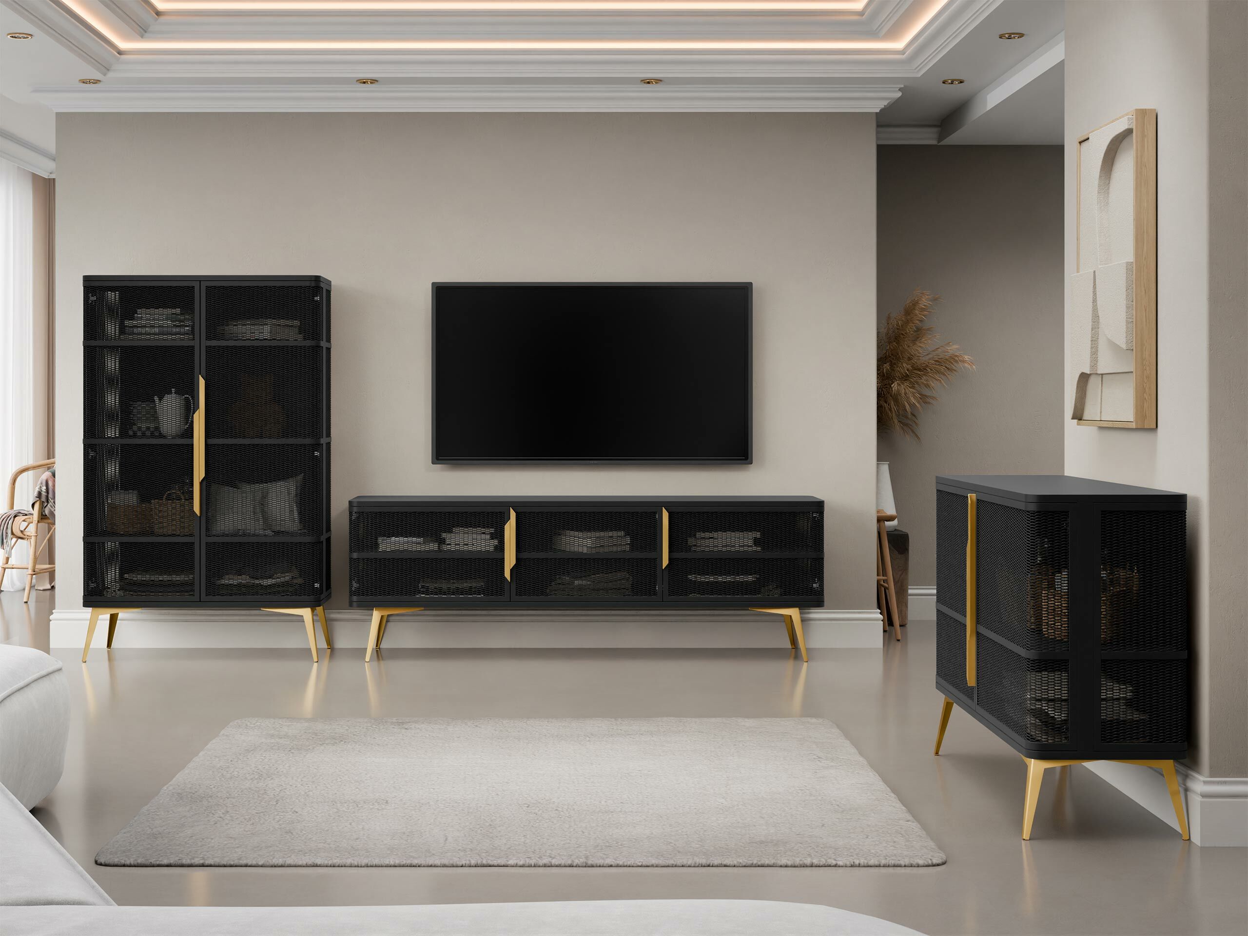 TV-taso Camfelo 102 (Musta)