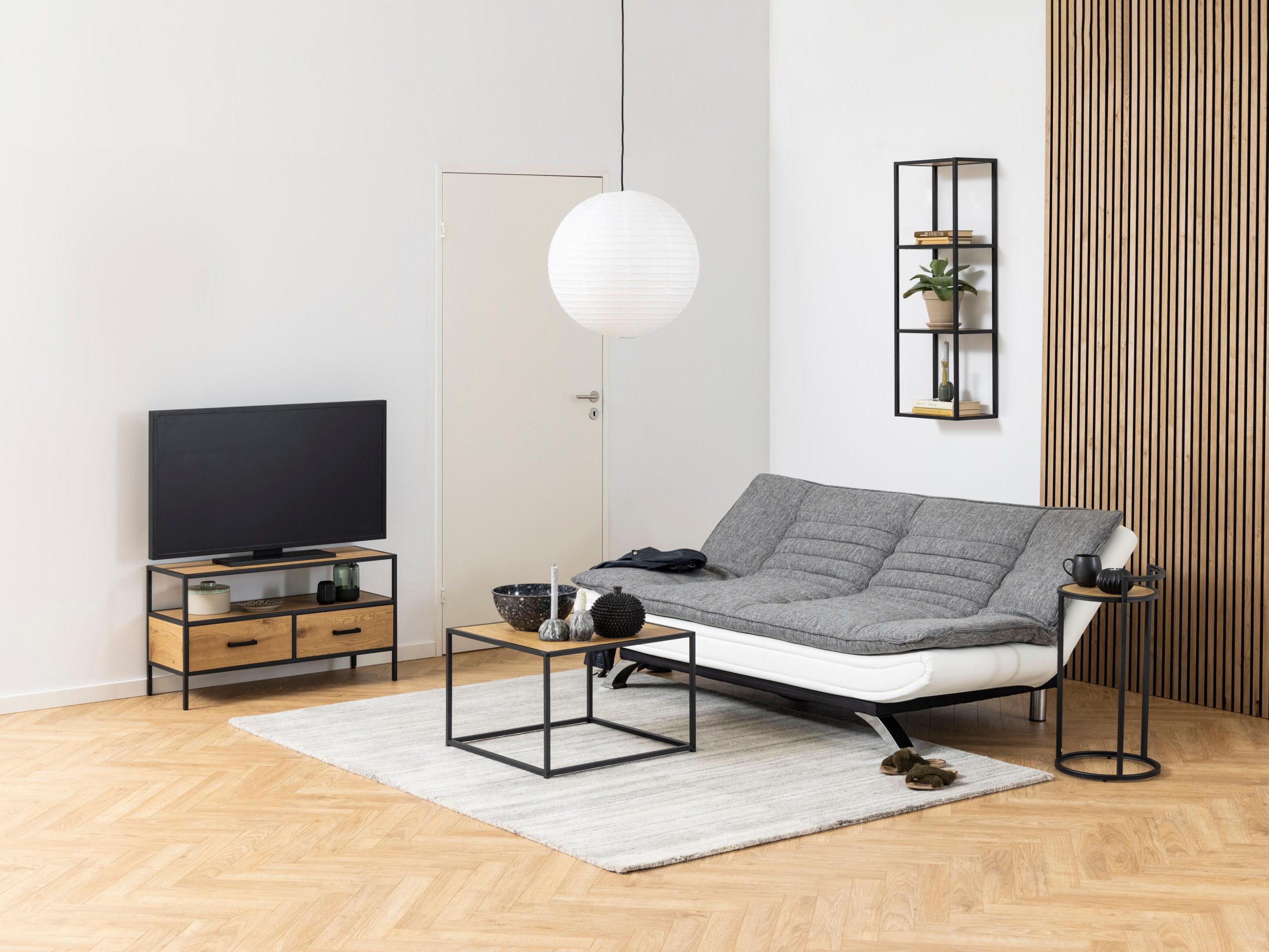 Vuodesohva Norsica 228 (Valkoinen + Vaaleanharmaa)