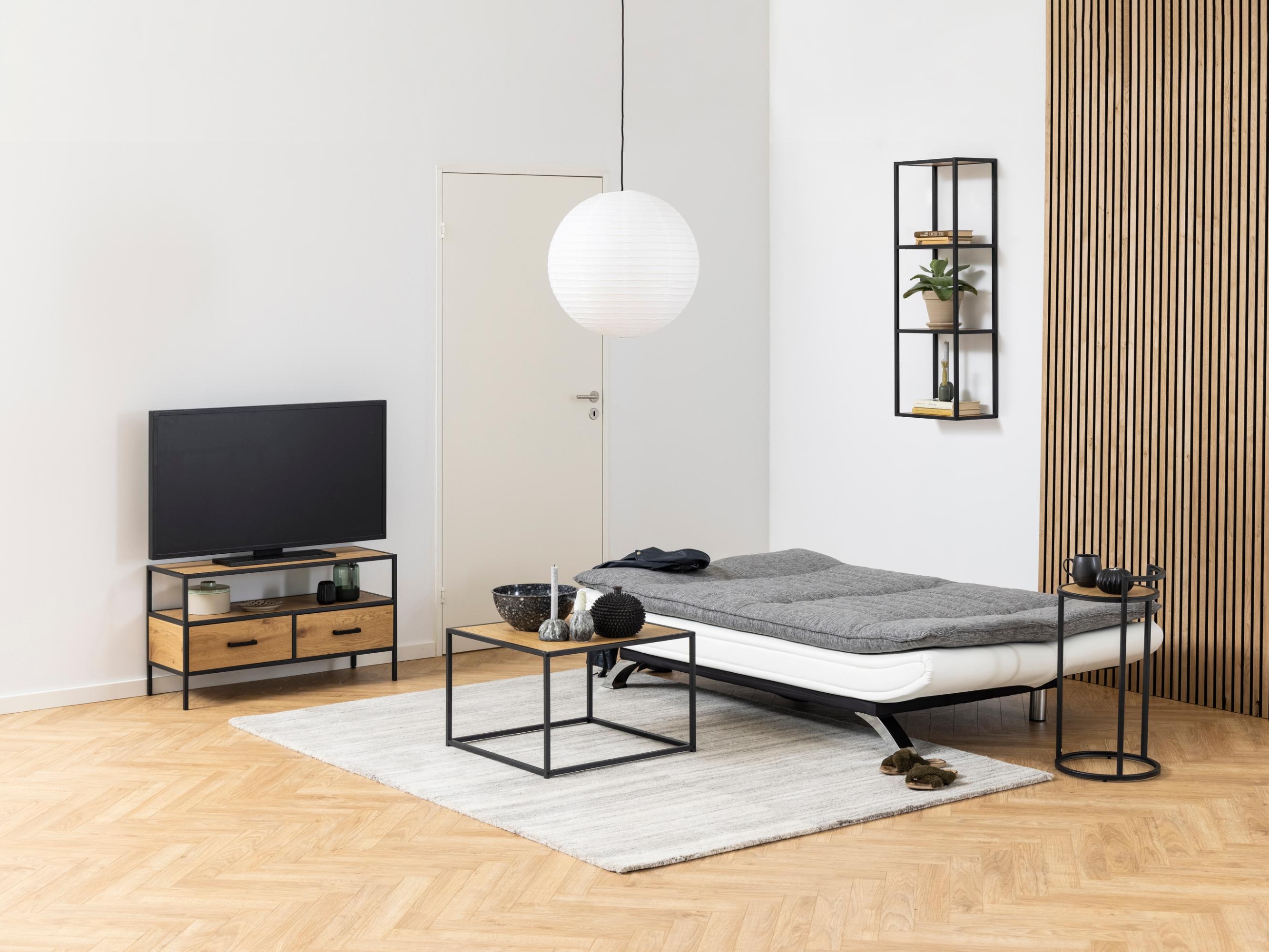 Vuodesohva Norsica 228 (Valkoinen + Vaaleanharmaa)