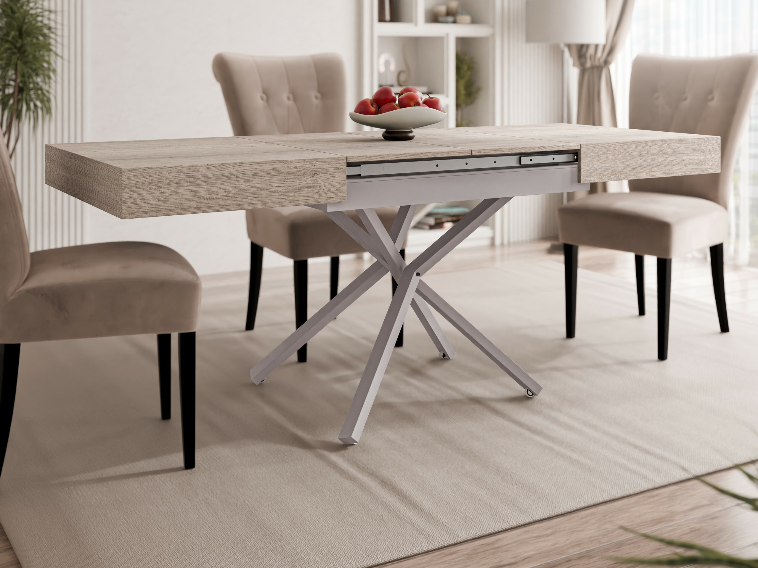 Muunnettava sohvapöytä Oswego 177 (Tammi)