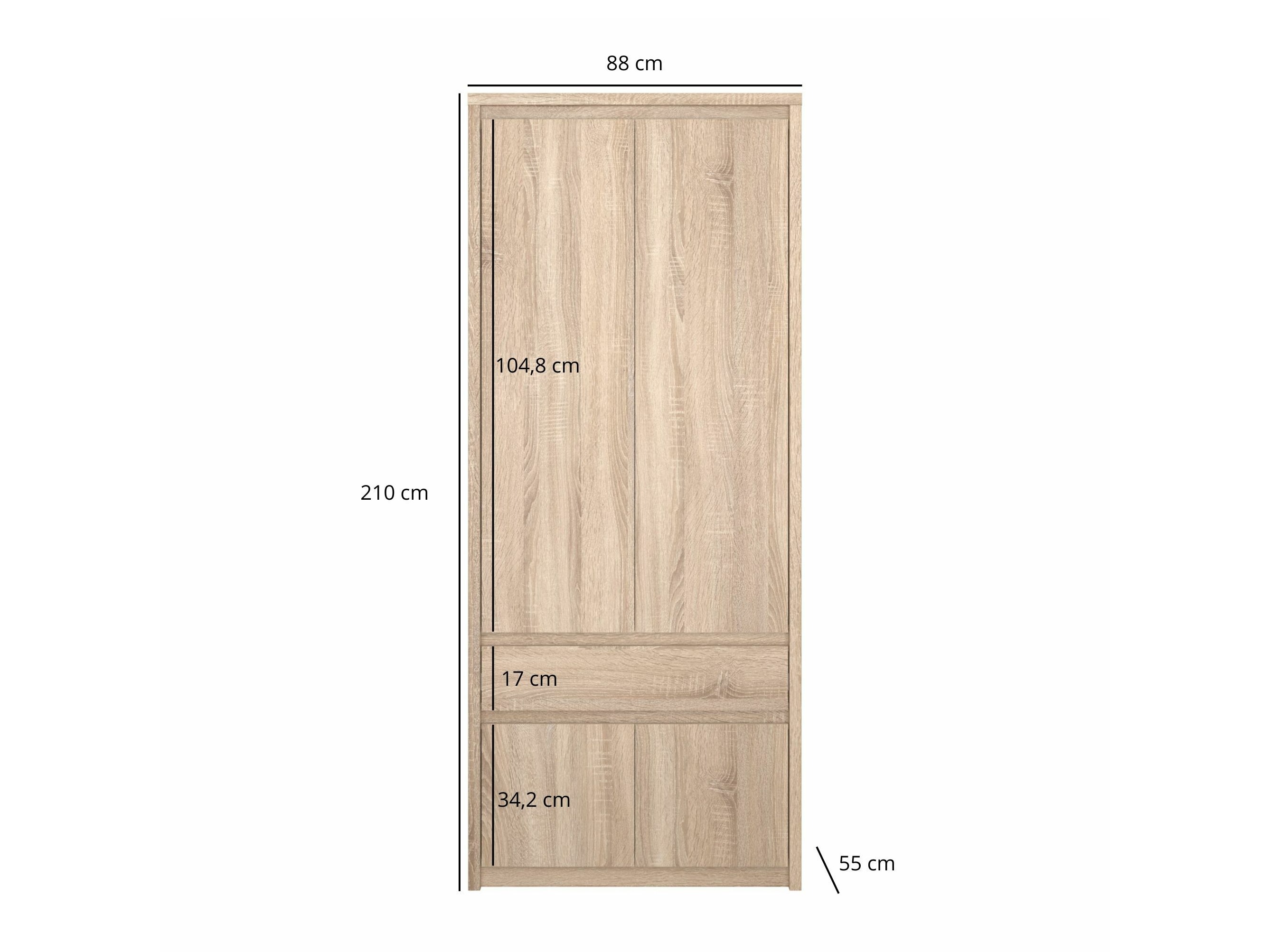 Vaatekaappi Vesetre 120