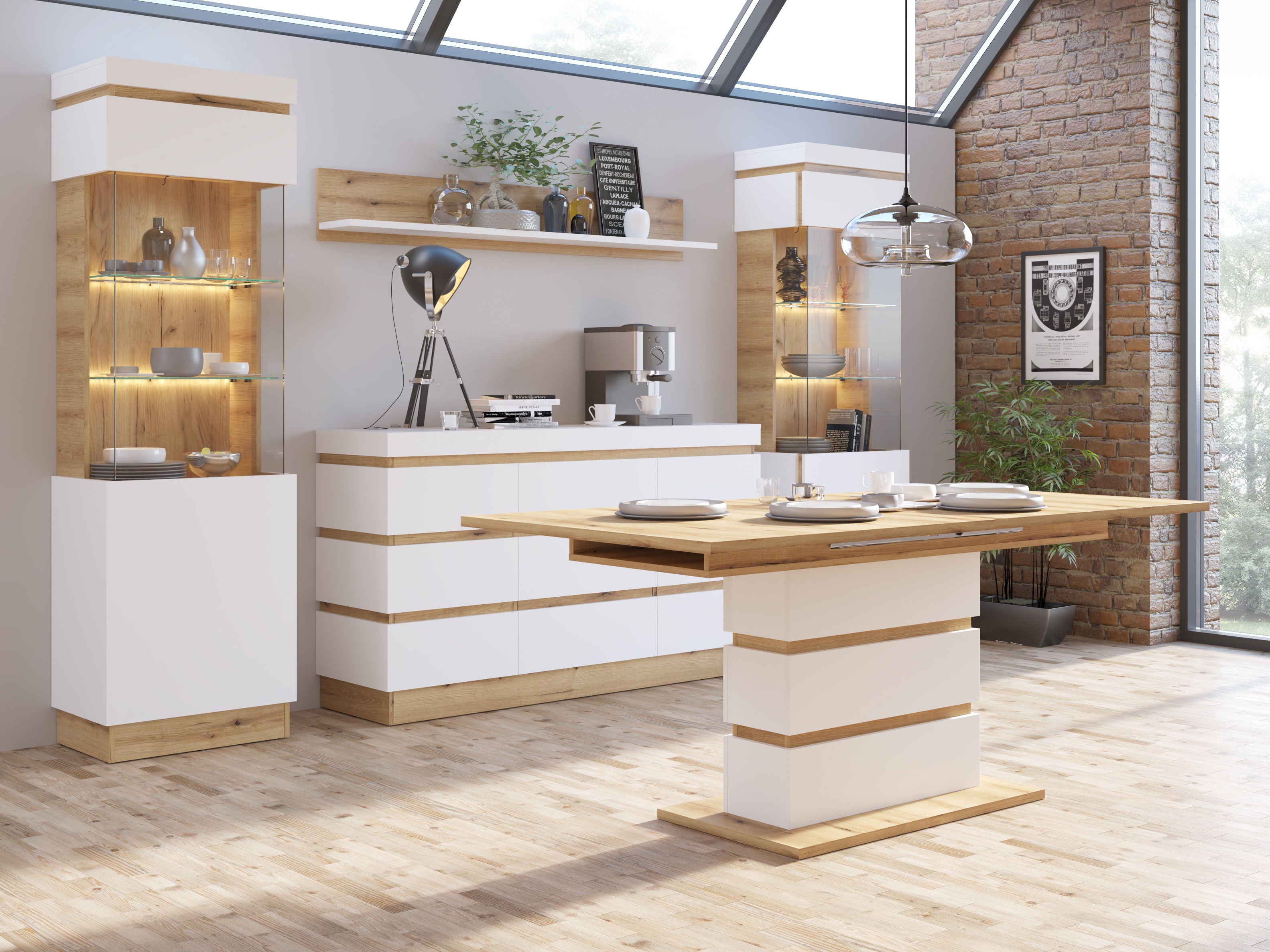 Muunnettava sohvapöytä Numeri 113