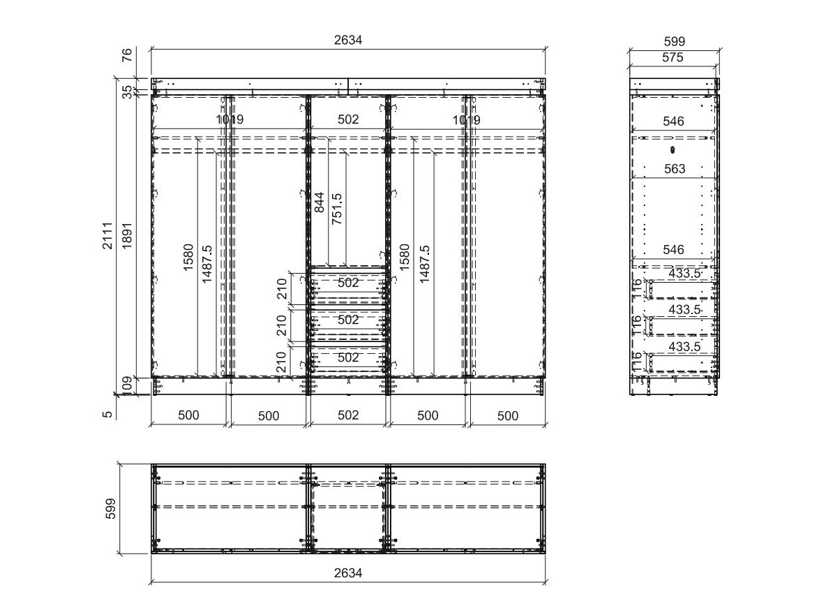 Vaatekaappi Numeri 118