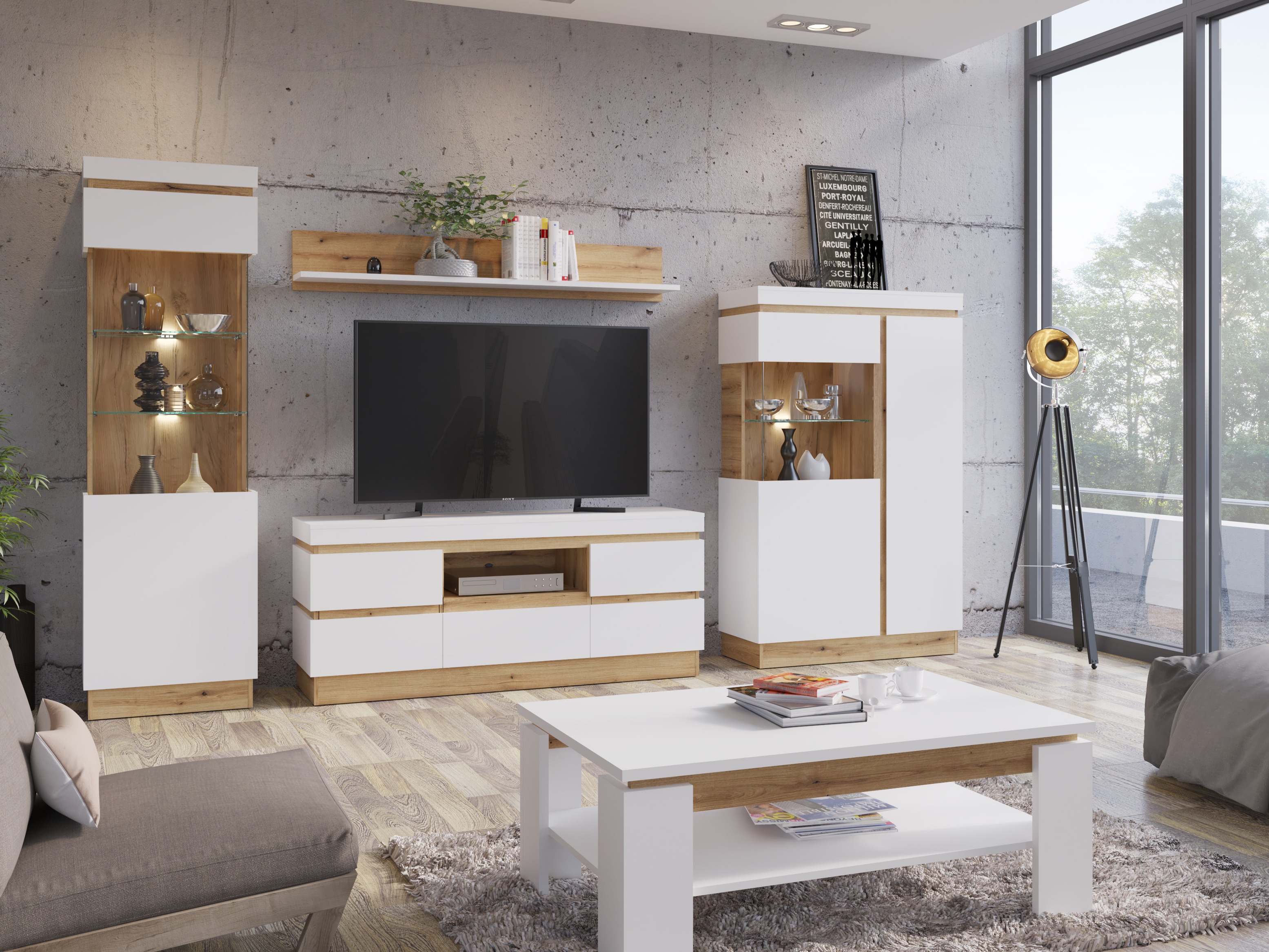 Olohuonesetti Numeri 123