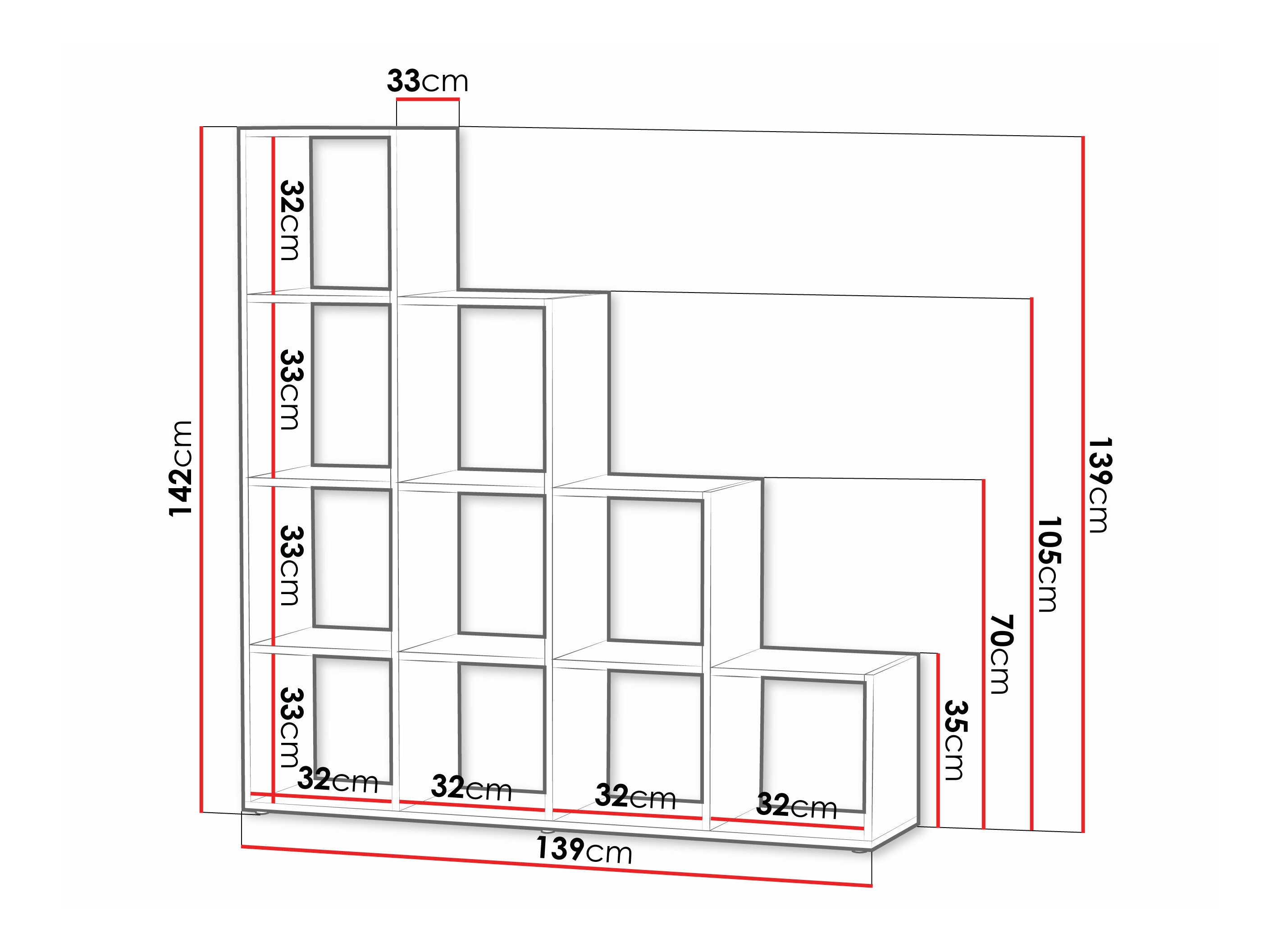 Hylly Lexicon I (Valkoinen)