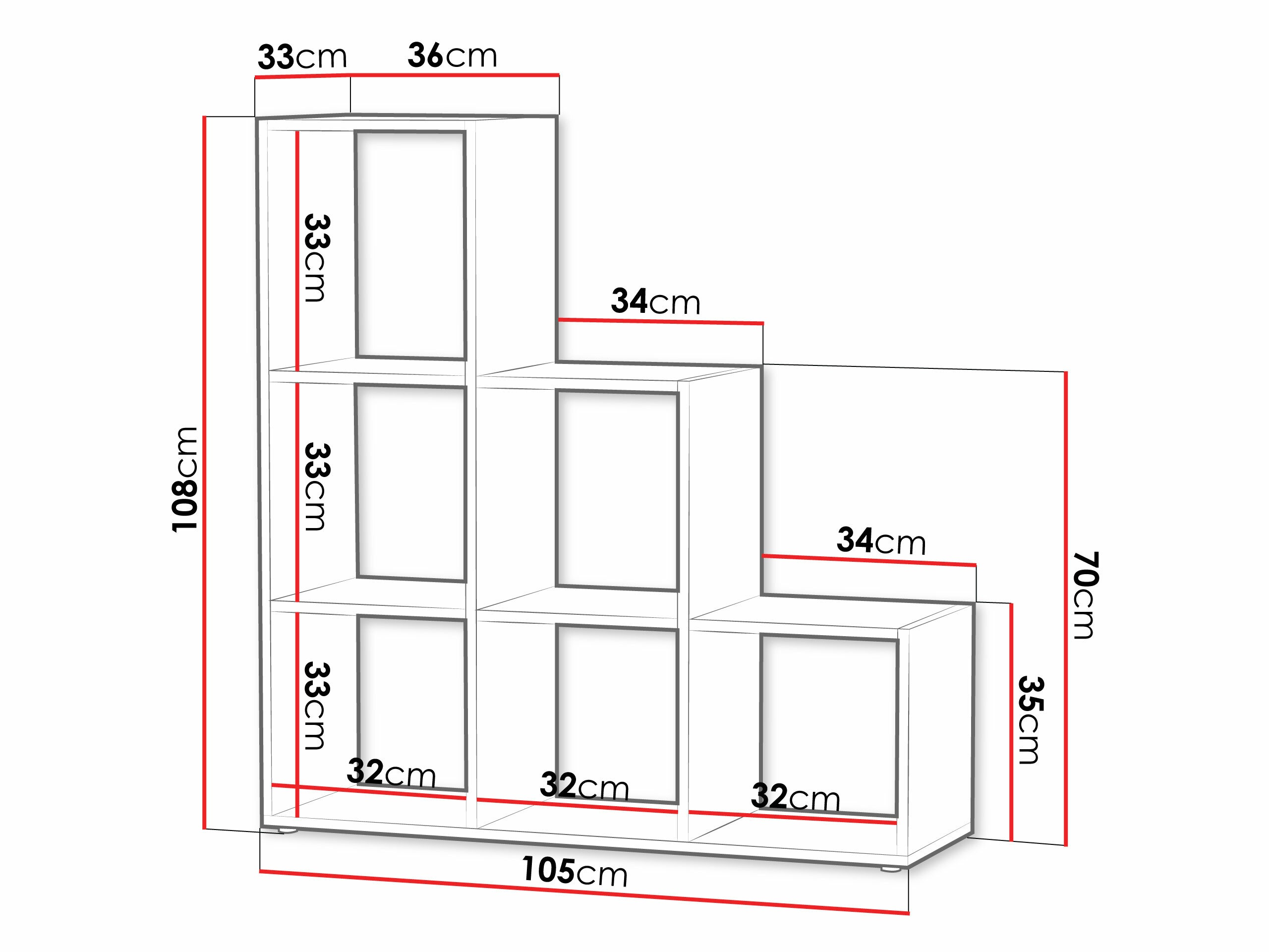 Hylly Lexicon (Sonoma-tammi)