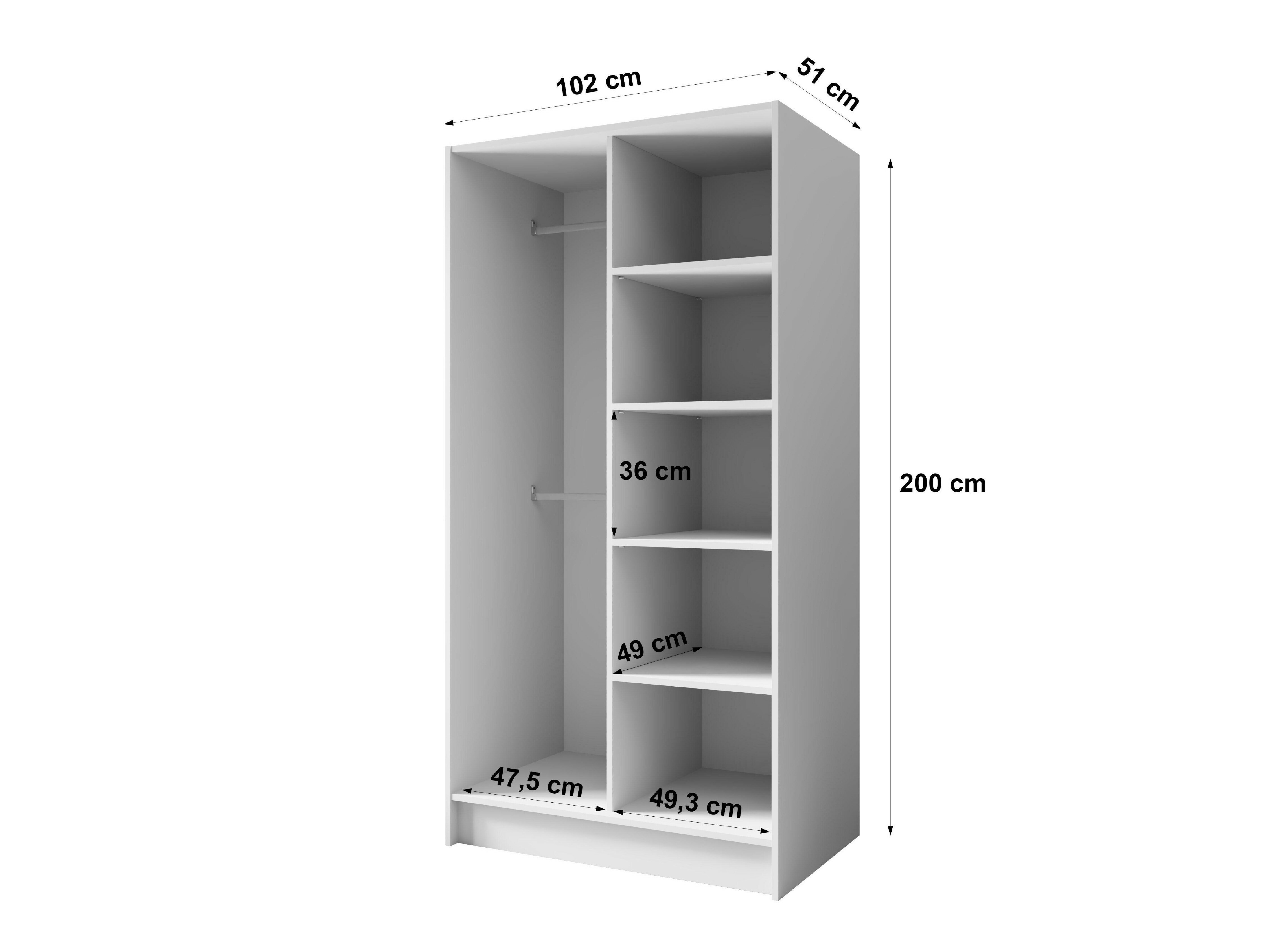 Vaatekaappi Arecibo 100