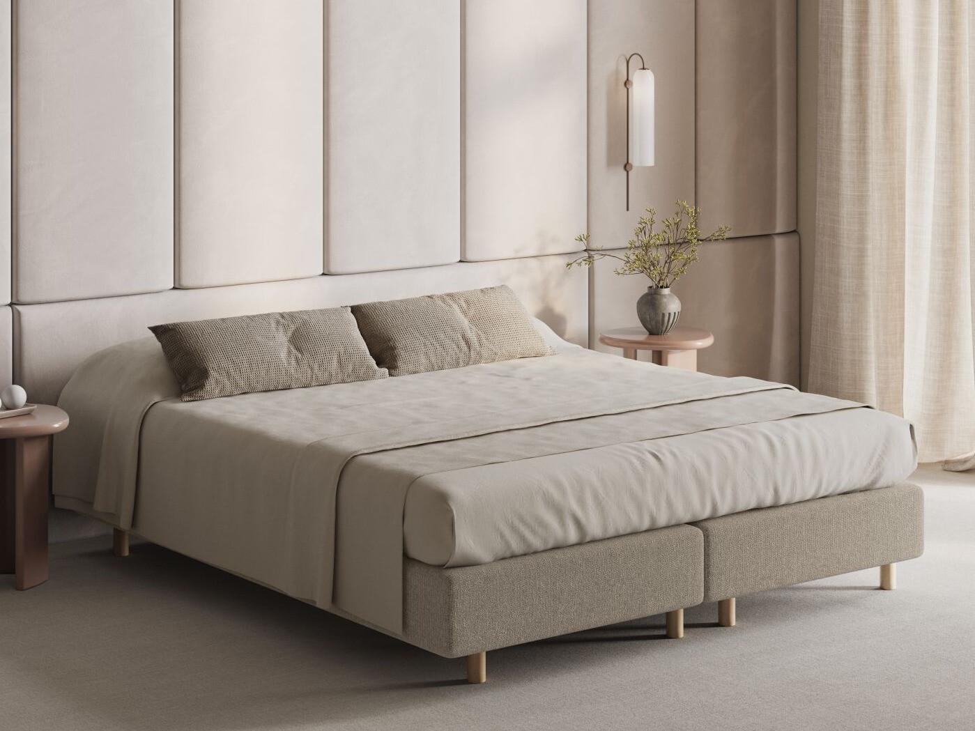 Sänky Beckley 338 (Eden 04 Beige)