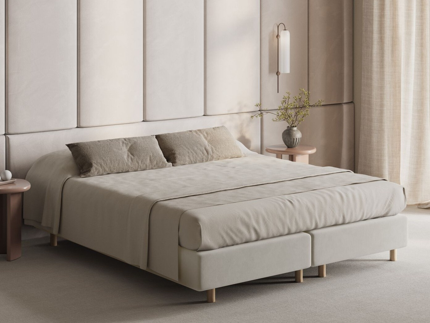 Sänky Beckley 338 (Paris Cream)