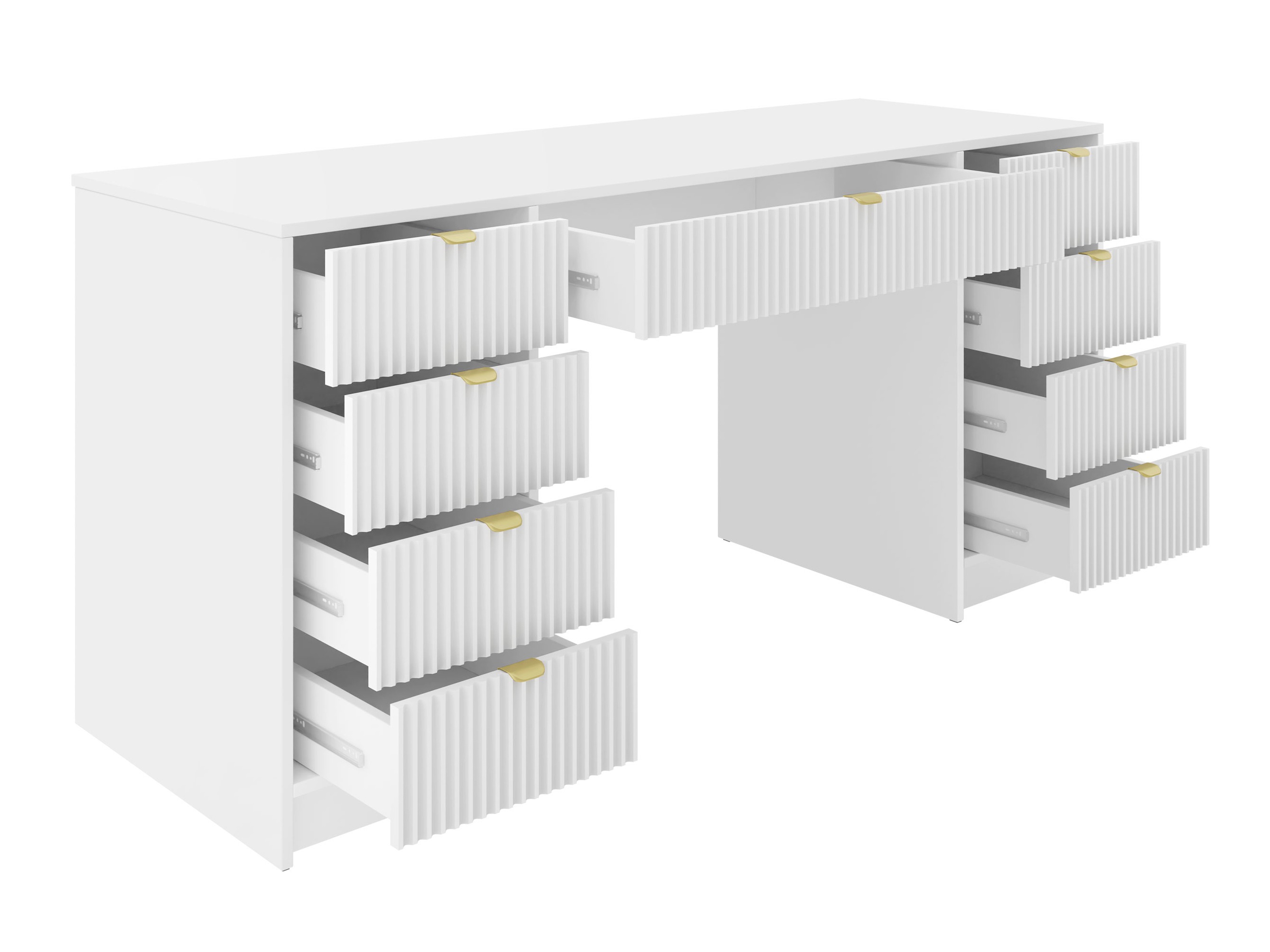 Työpöytä Comfivo Larmire 110 (Beige)