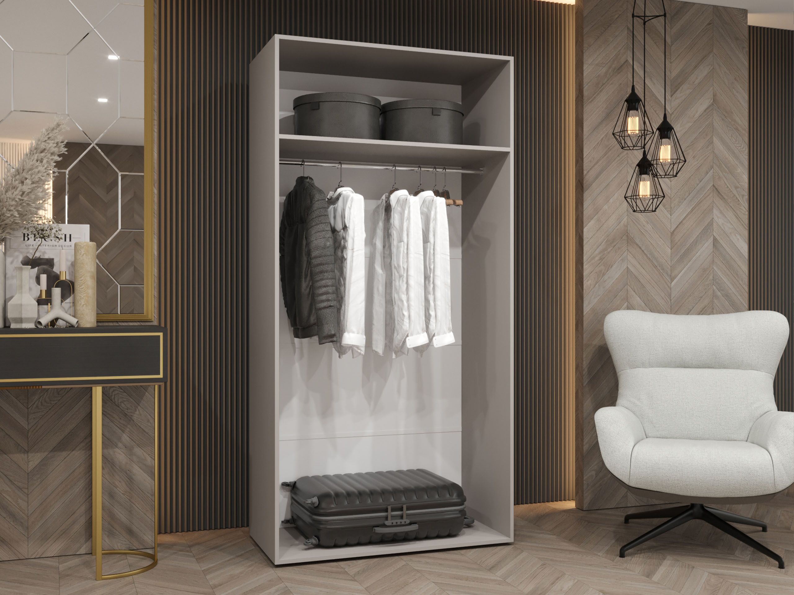 Vaatekaappi Hartford 579 (Kashmir)