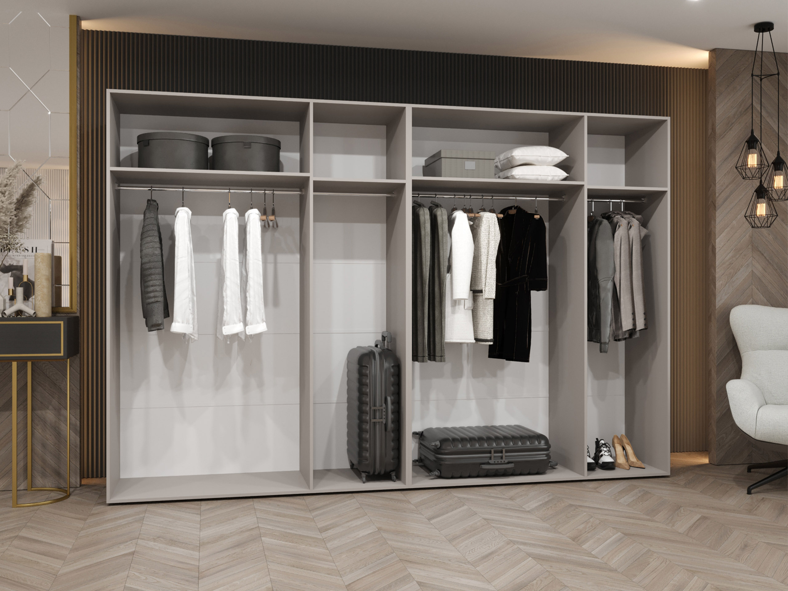 Vaatekaappi Hartford 583 (Kashmir)