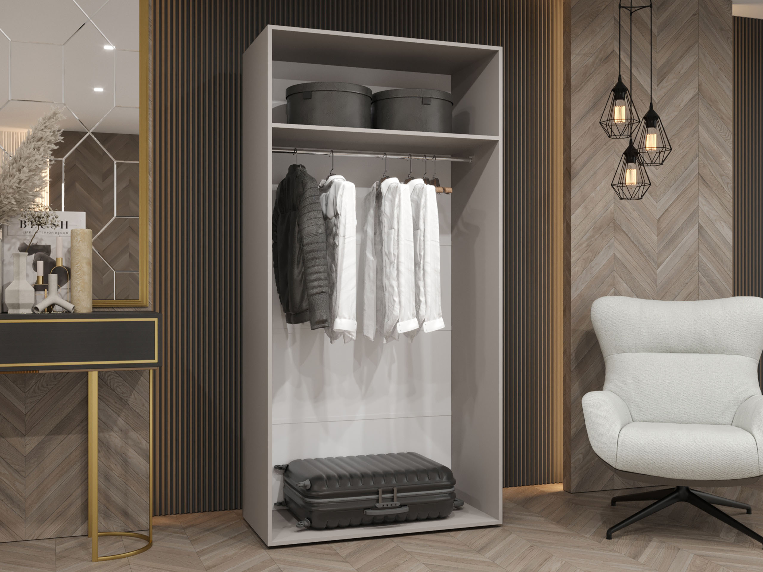 Vaatekaappi Hartford 584 (Kashmir)