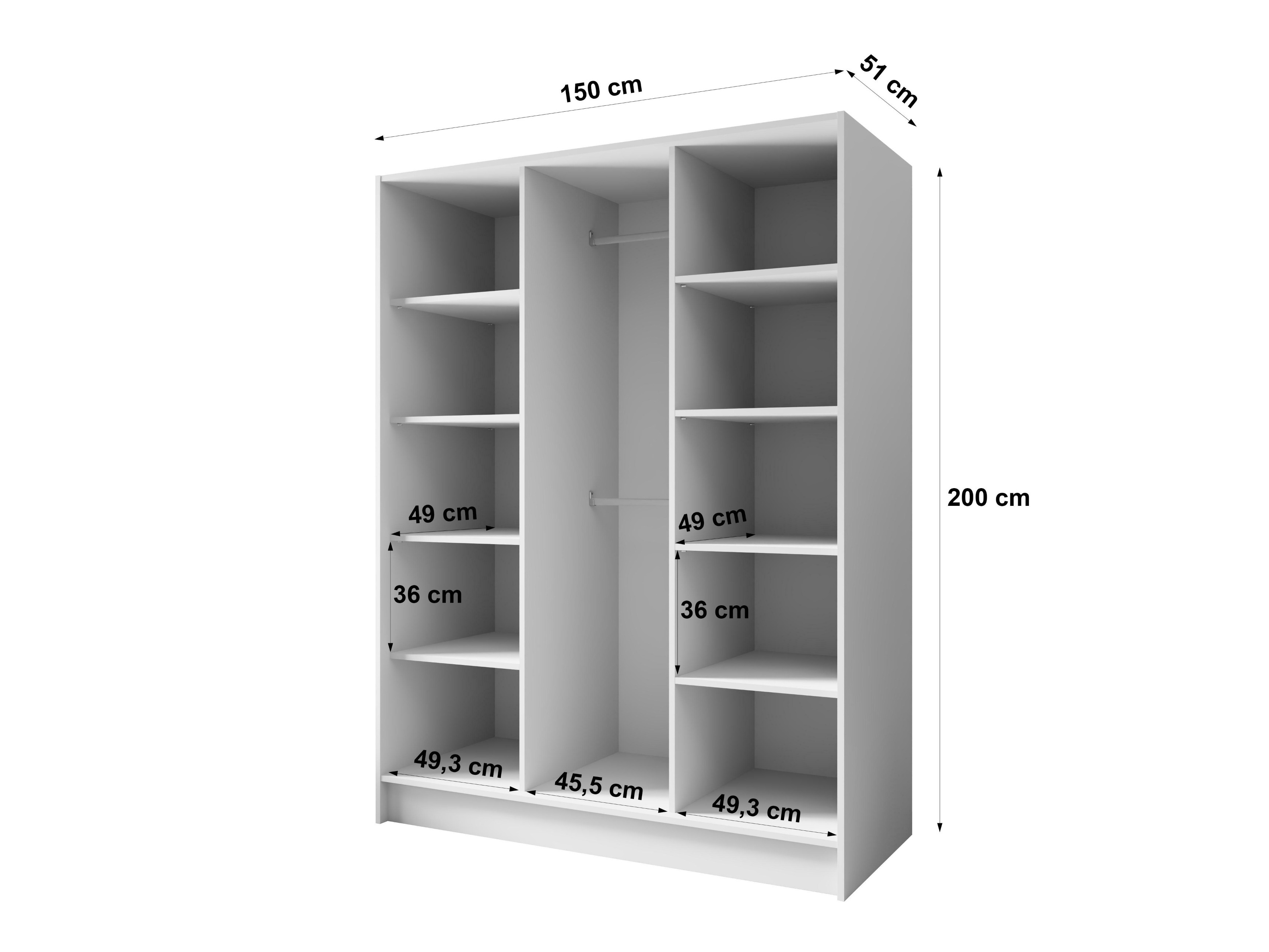 Vaatekaappi Arecibo 104