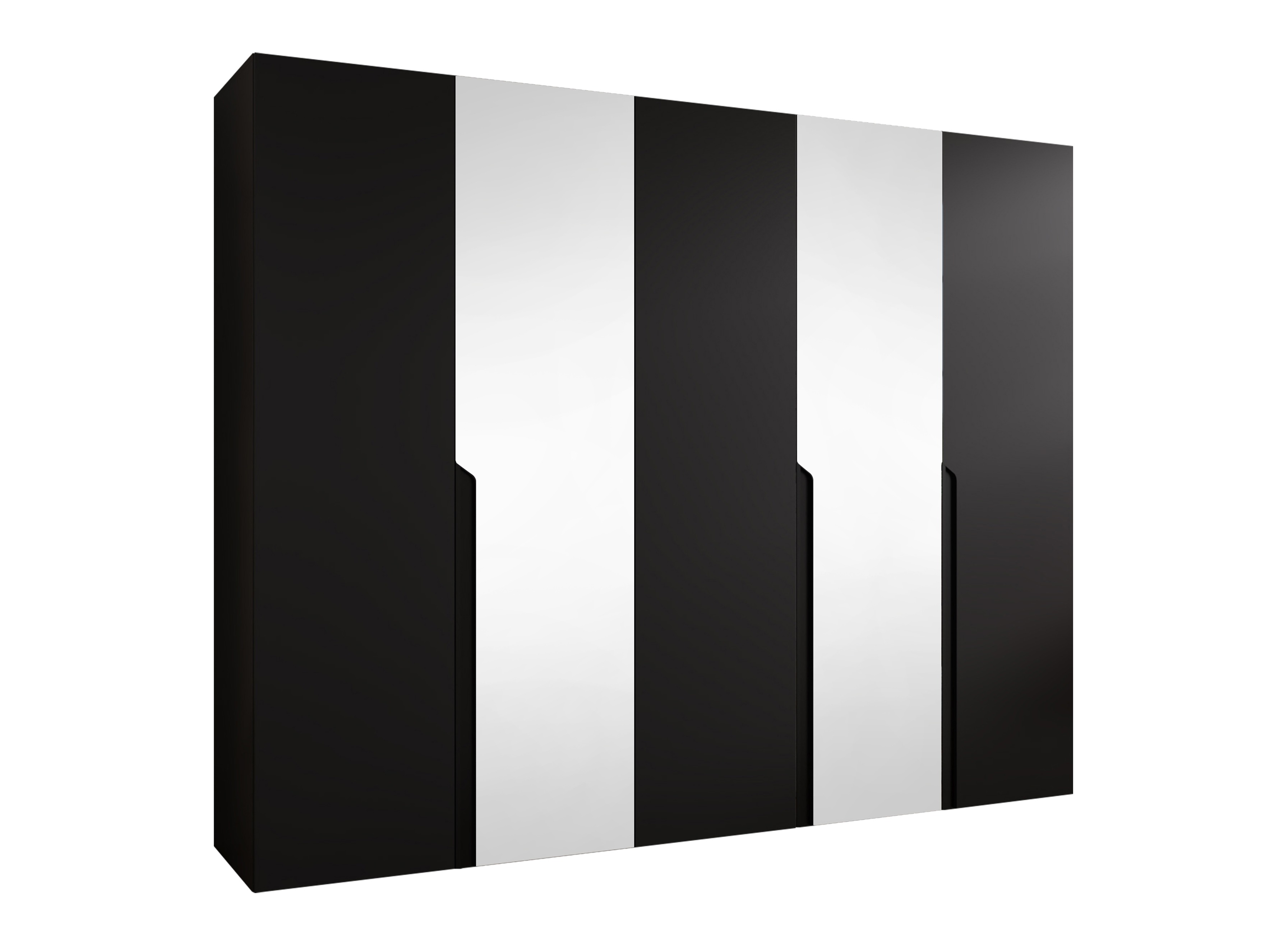 Vaatekaappi Hartford 587 (Musta)