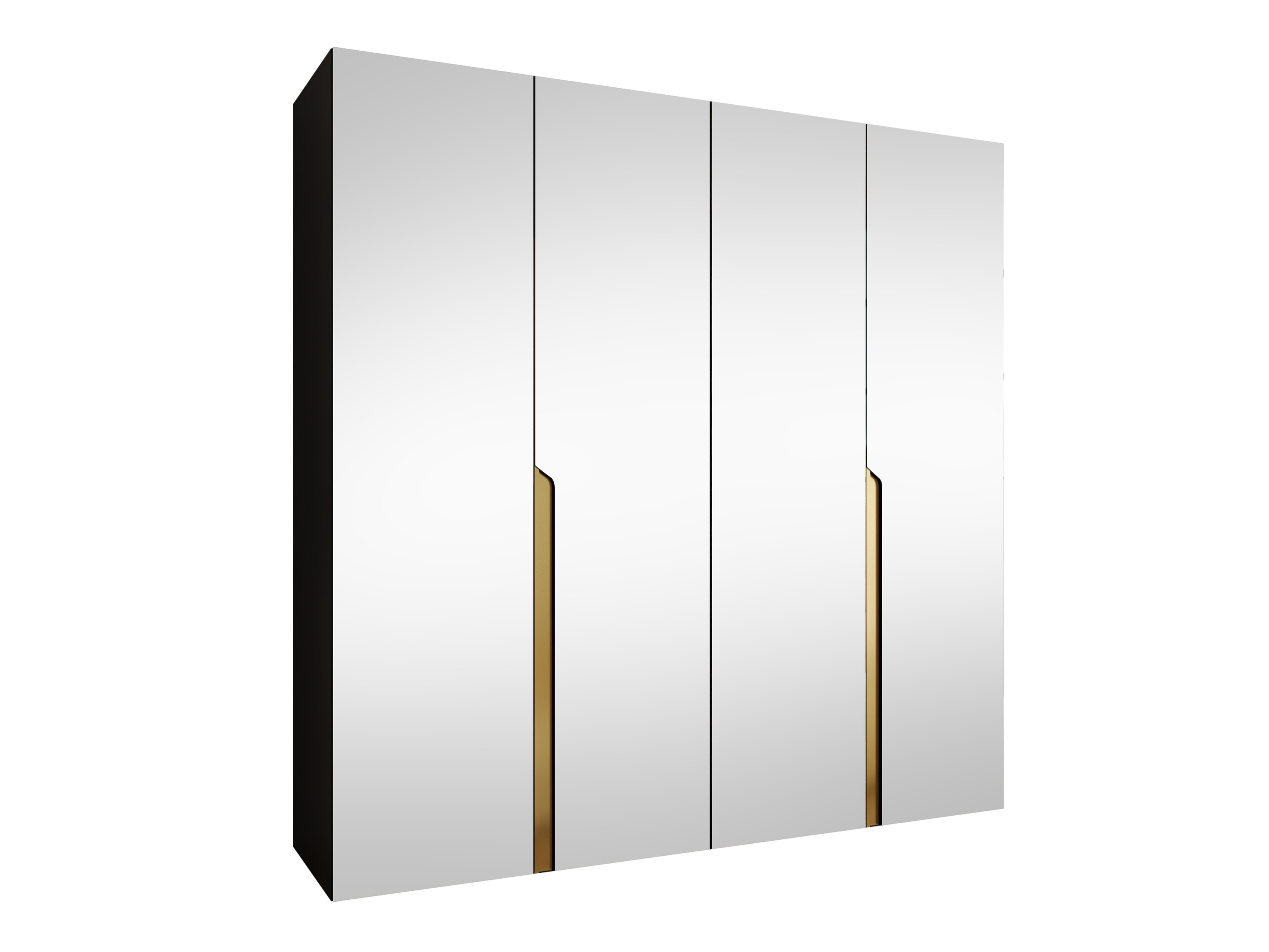 Vaatekaappi Hartford 591 (Musta)