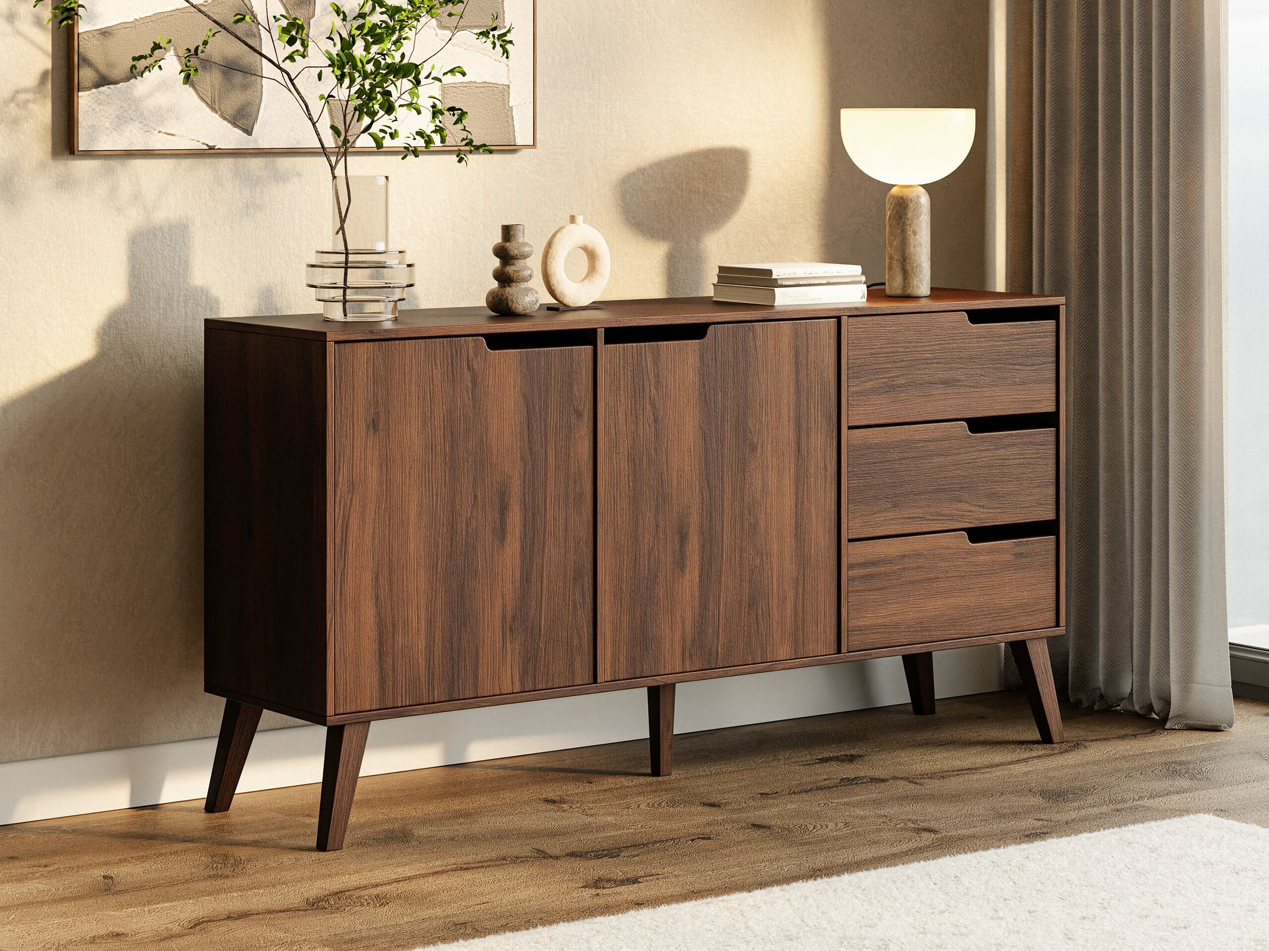 Lipasto Elbtive 102 (Pähkinä)