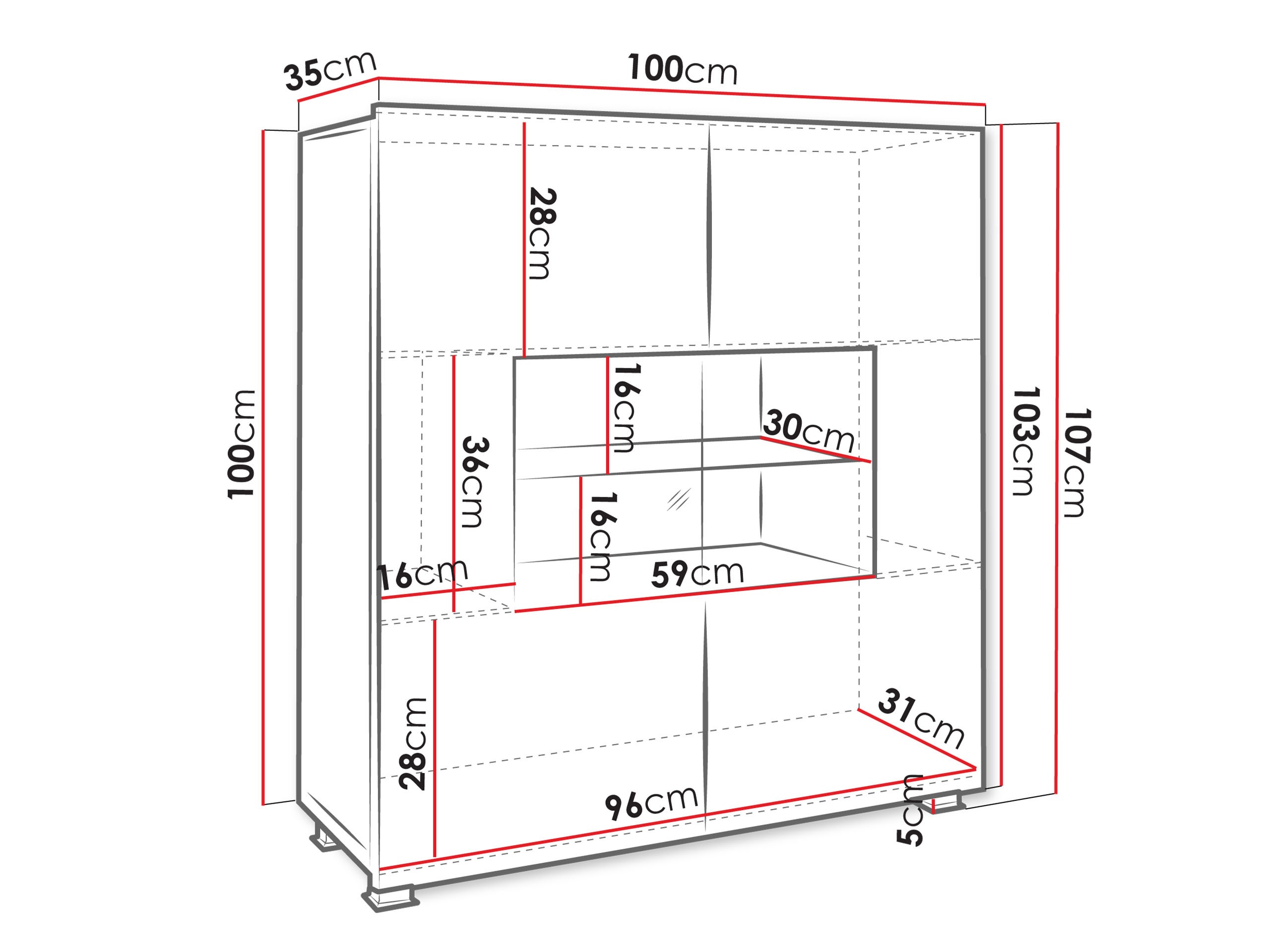 Senkki Tivdalu 100 (Valkoinen + Kiiltävä valkoinen)