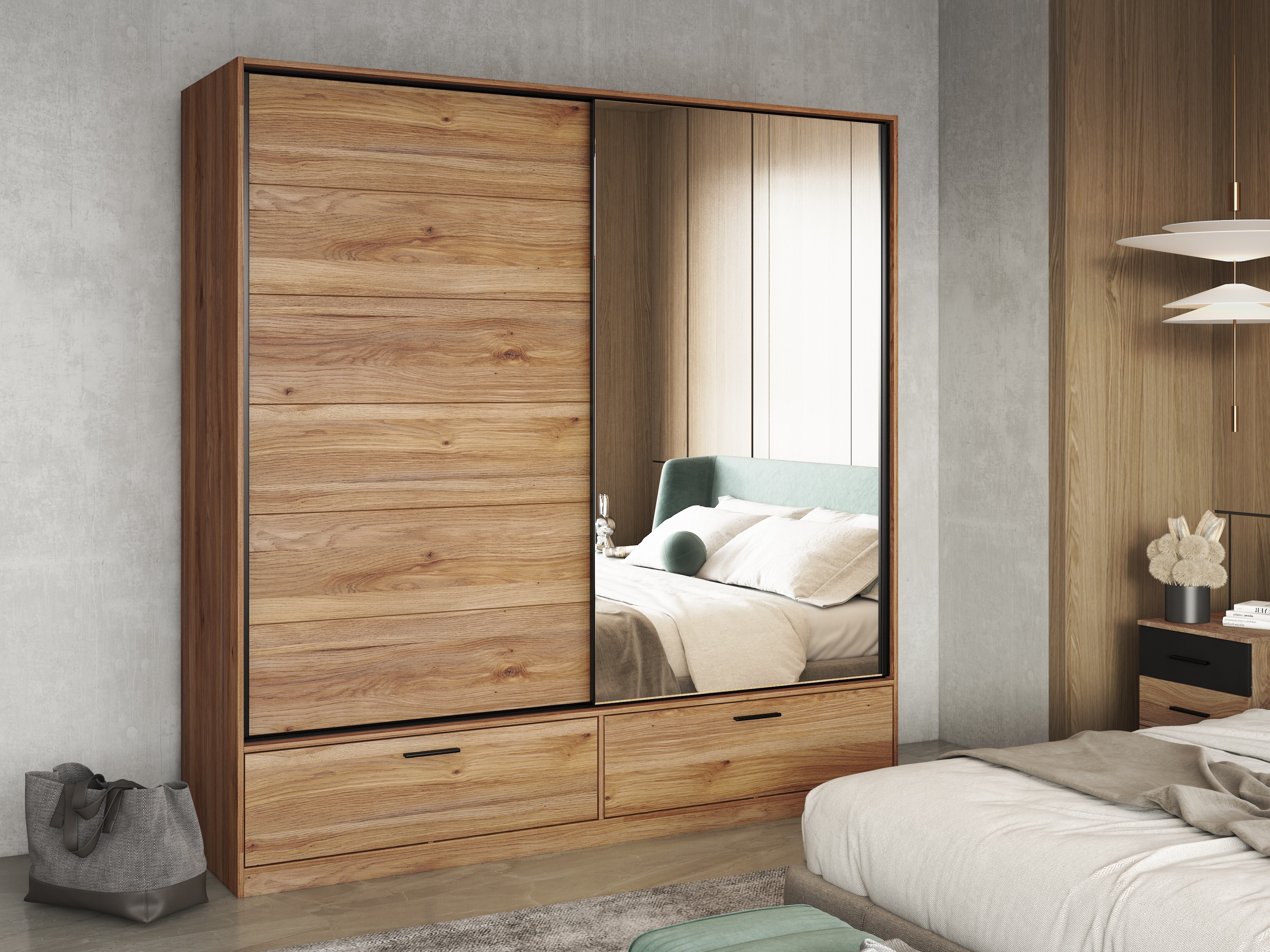 Vaatekaappi Melvele 122