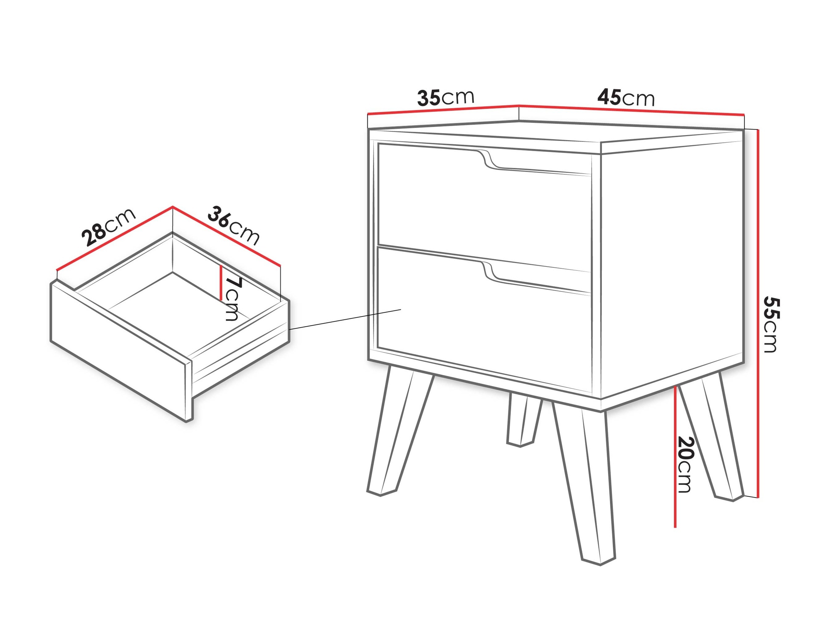 Yöpöytä Otis (Kashmir)