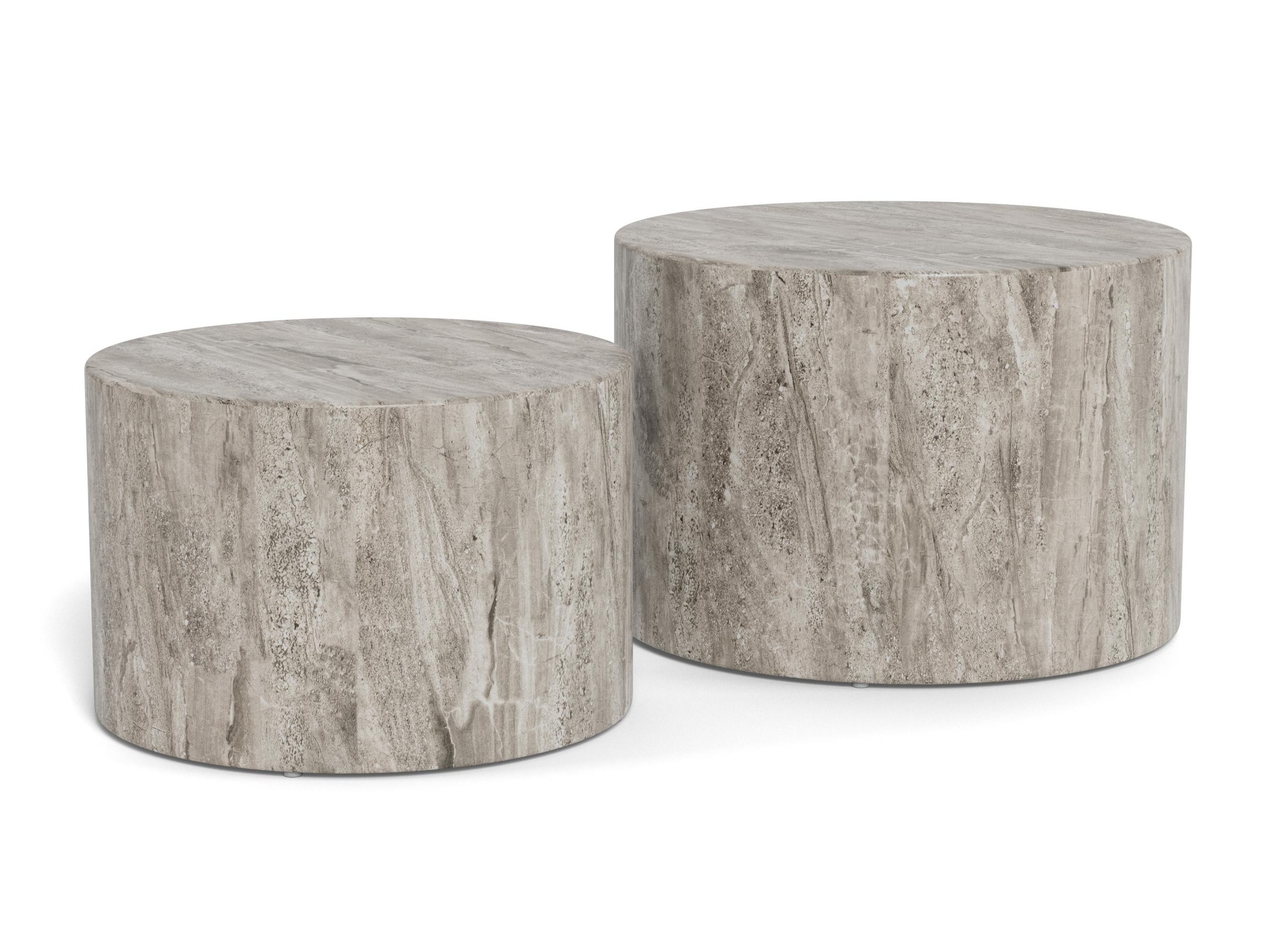 Sohvapöytäsetti Norsica 800 (Harmaa)