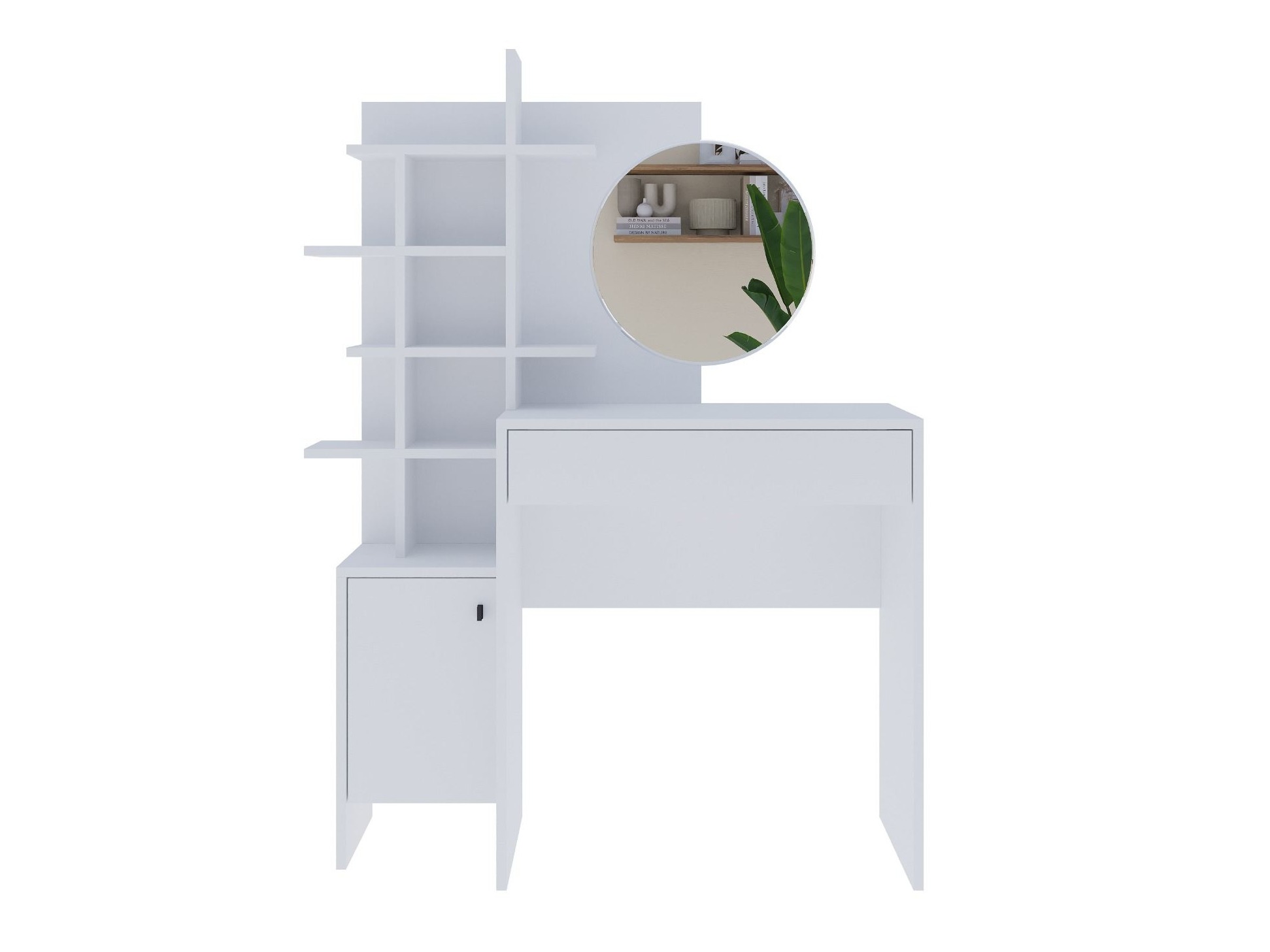 Kampauspöytä Kailua 220 (Valkoinen)