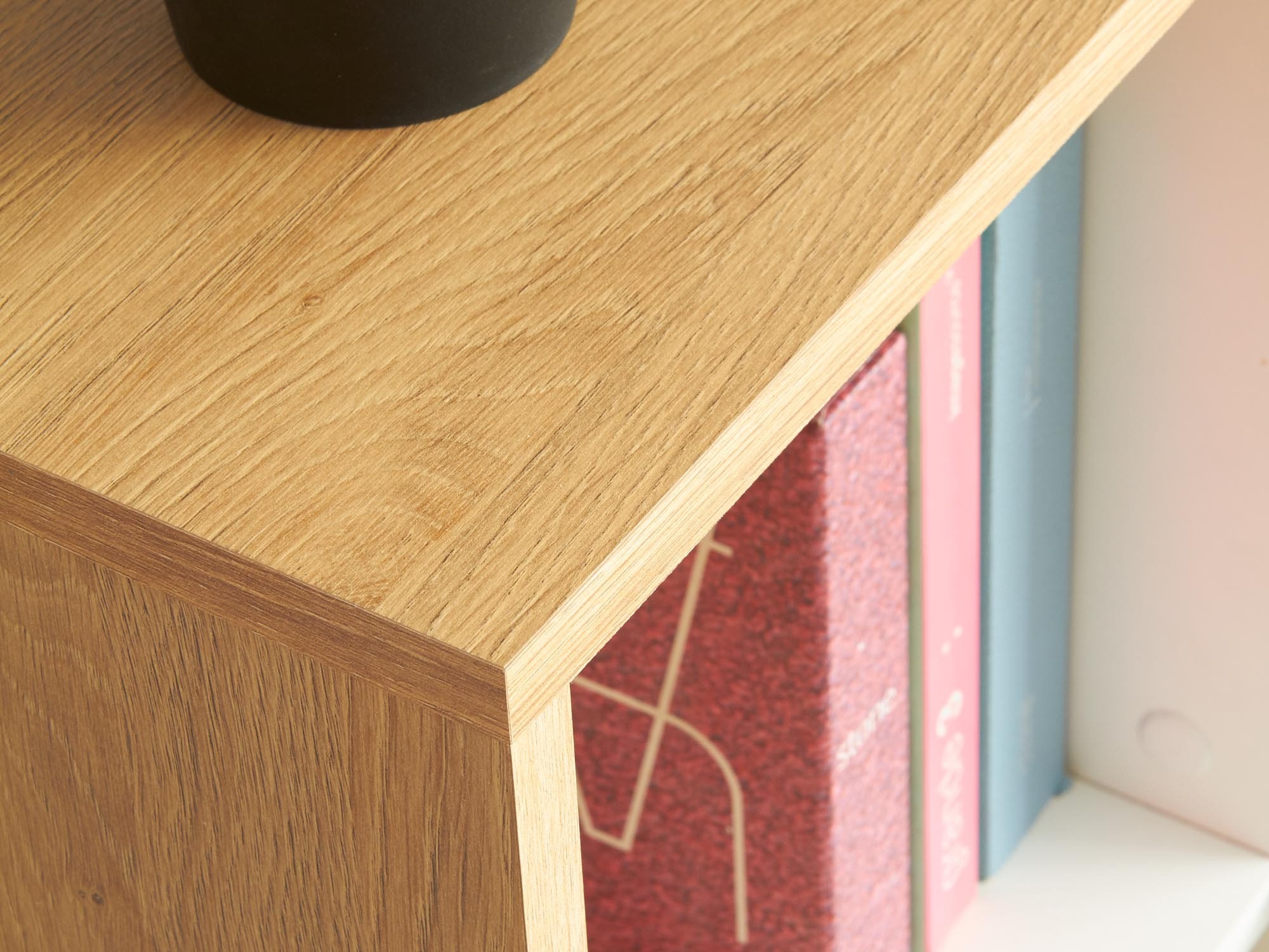 Työpöytä Houston 826 (Valkoinen + Kultainen tammi)