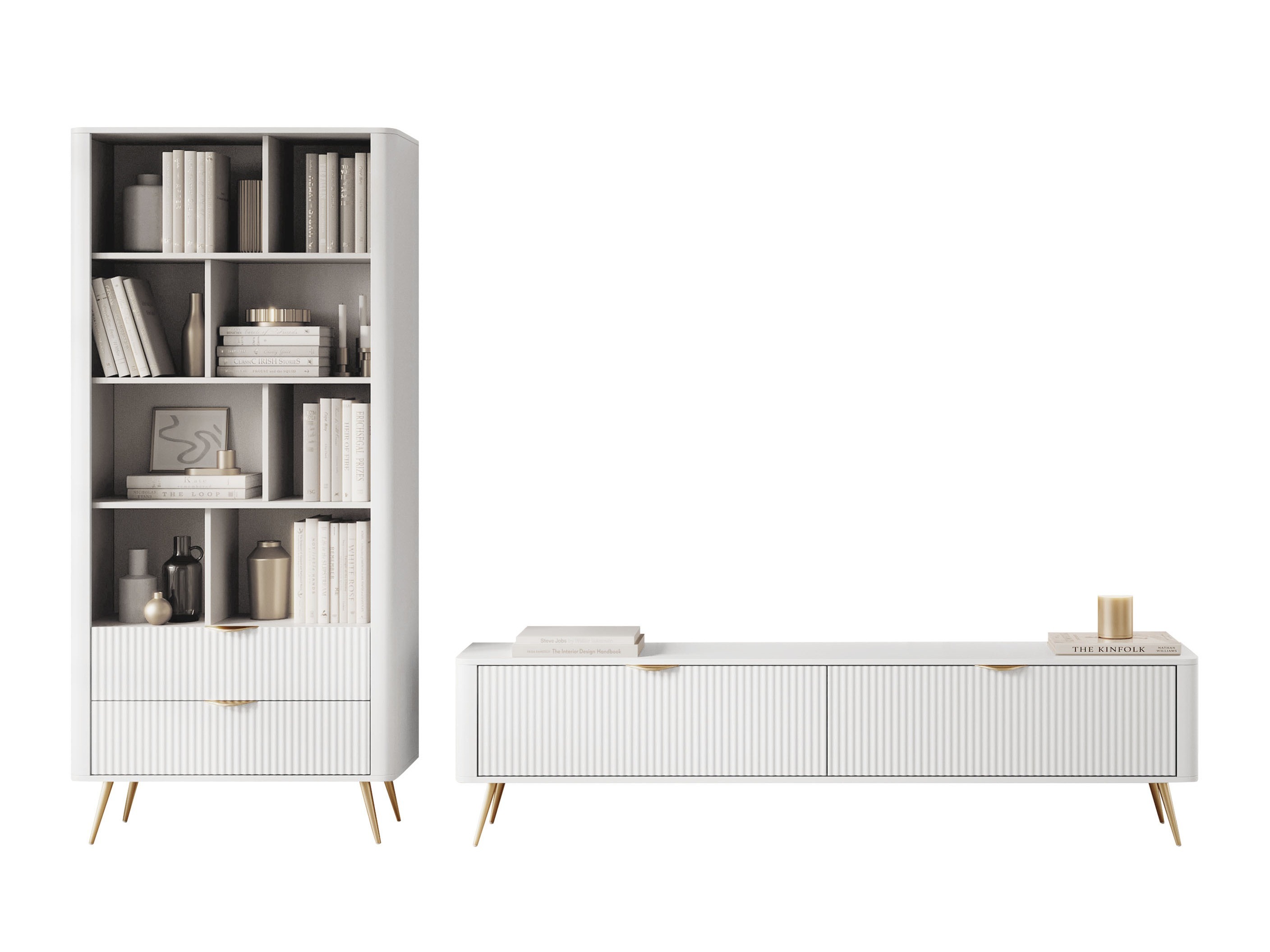 Olohuonesetti Lectum (Valkoinen)