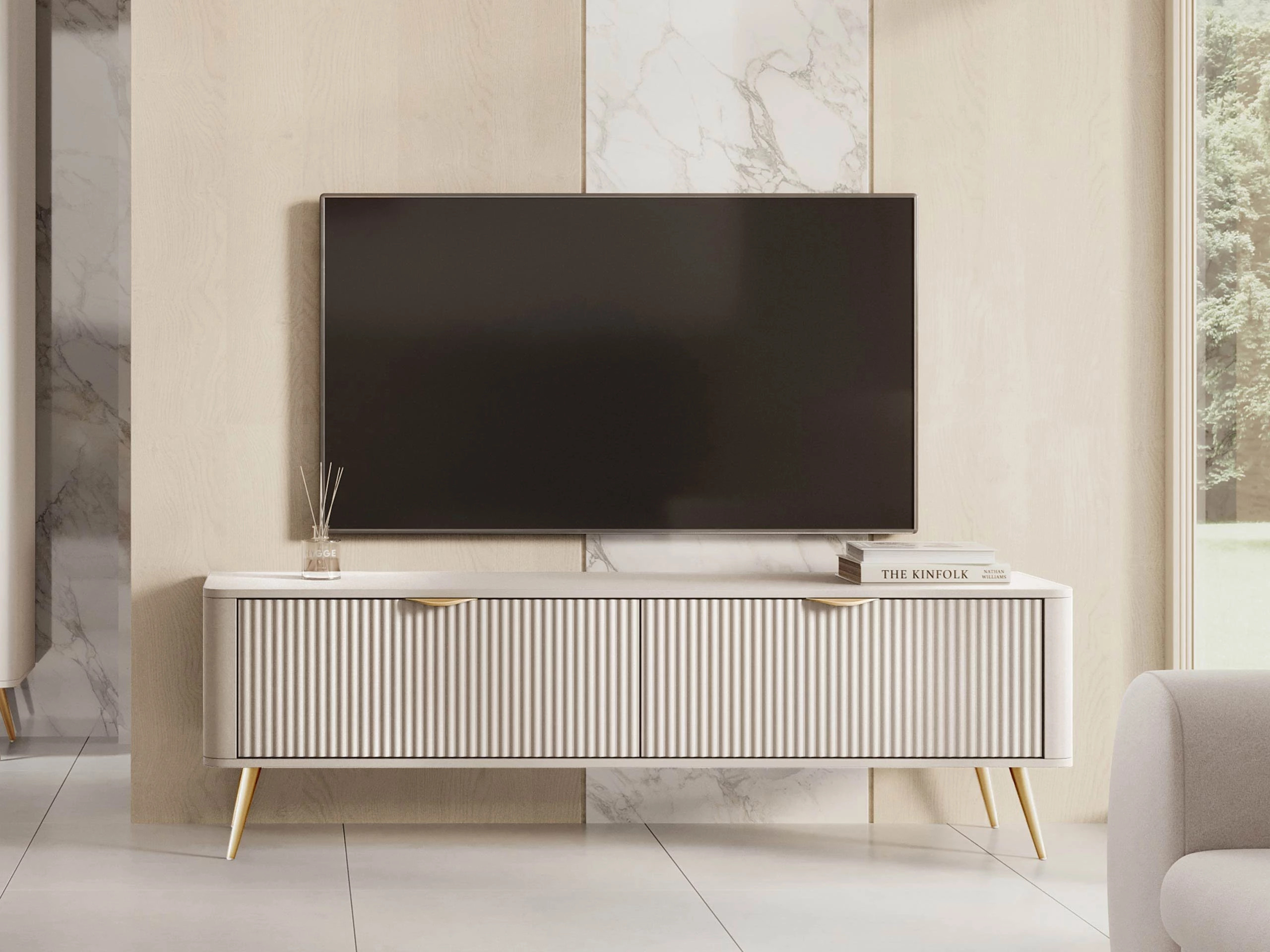 TV-taso Lectum (Beige)