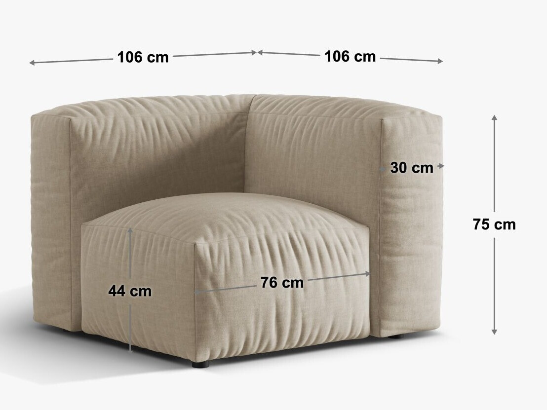Modulaarinen istuinyksikkö Sorcoro 110 (Vogue 01)