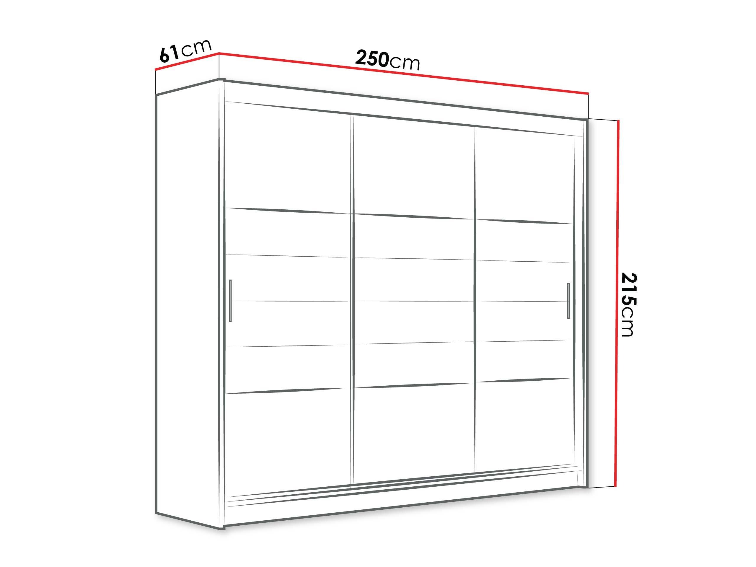 Vaatekaappi Honolulu 102 (Grafiitti)