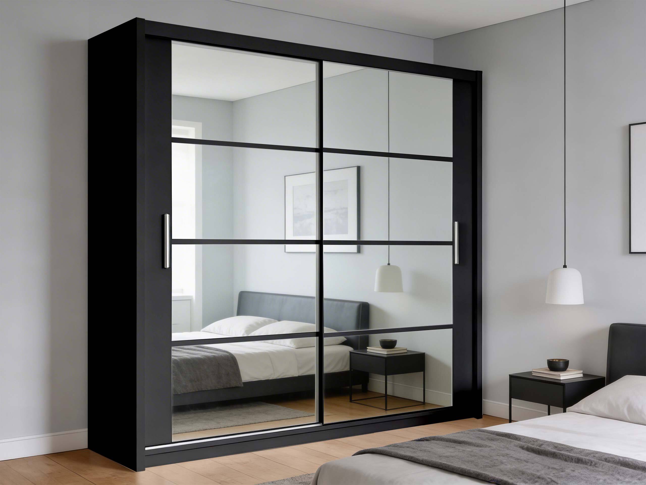 Vaatekaappi Honolulu 201 (Musta)