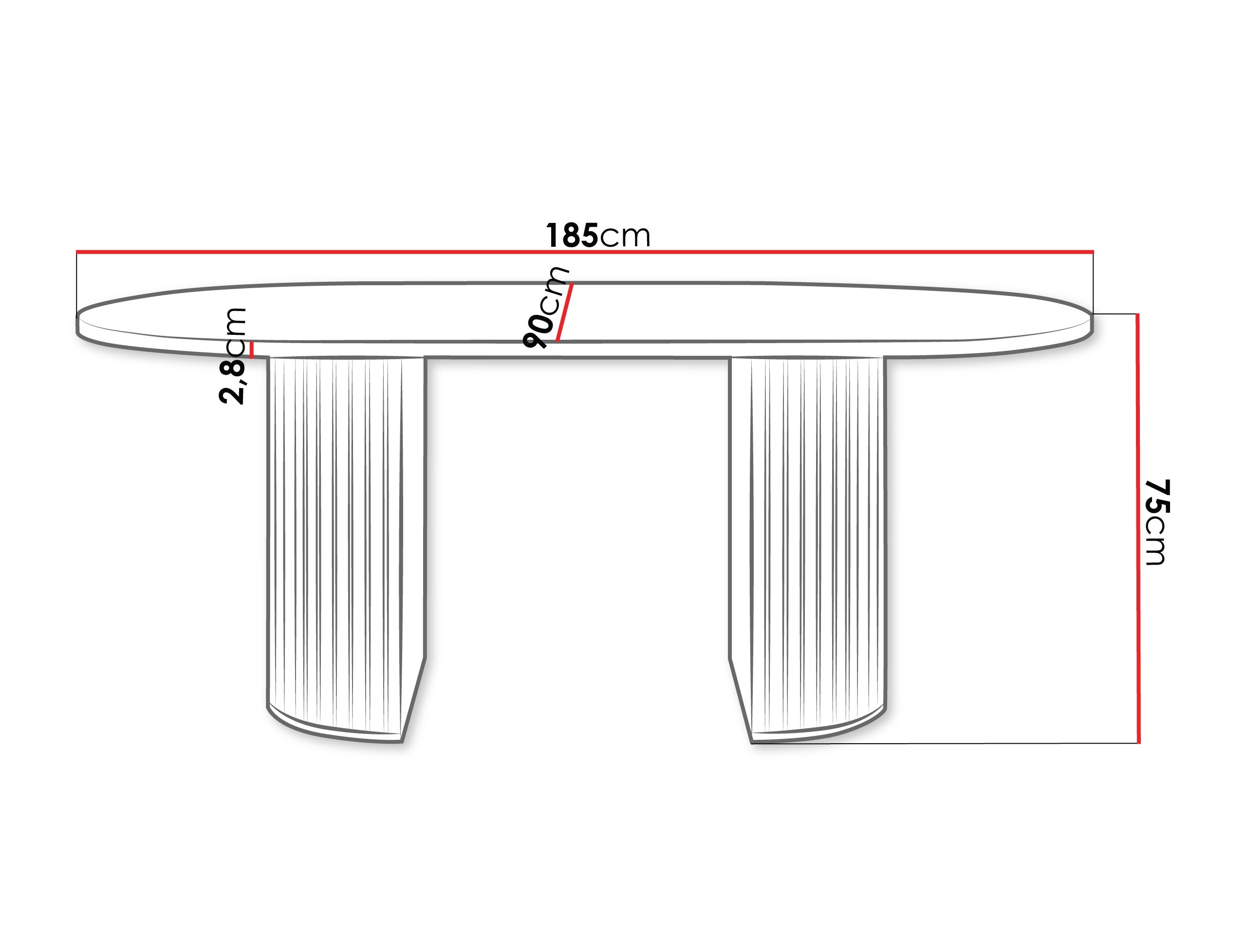 Pöytä Comfivo 510 (Pähkinä)