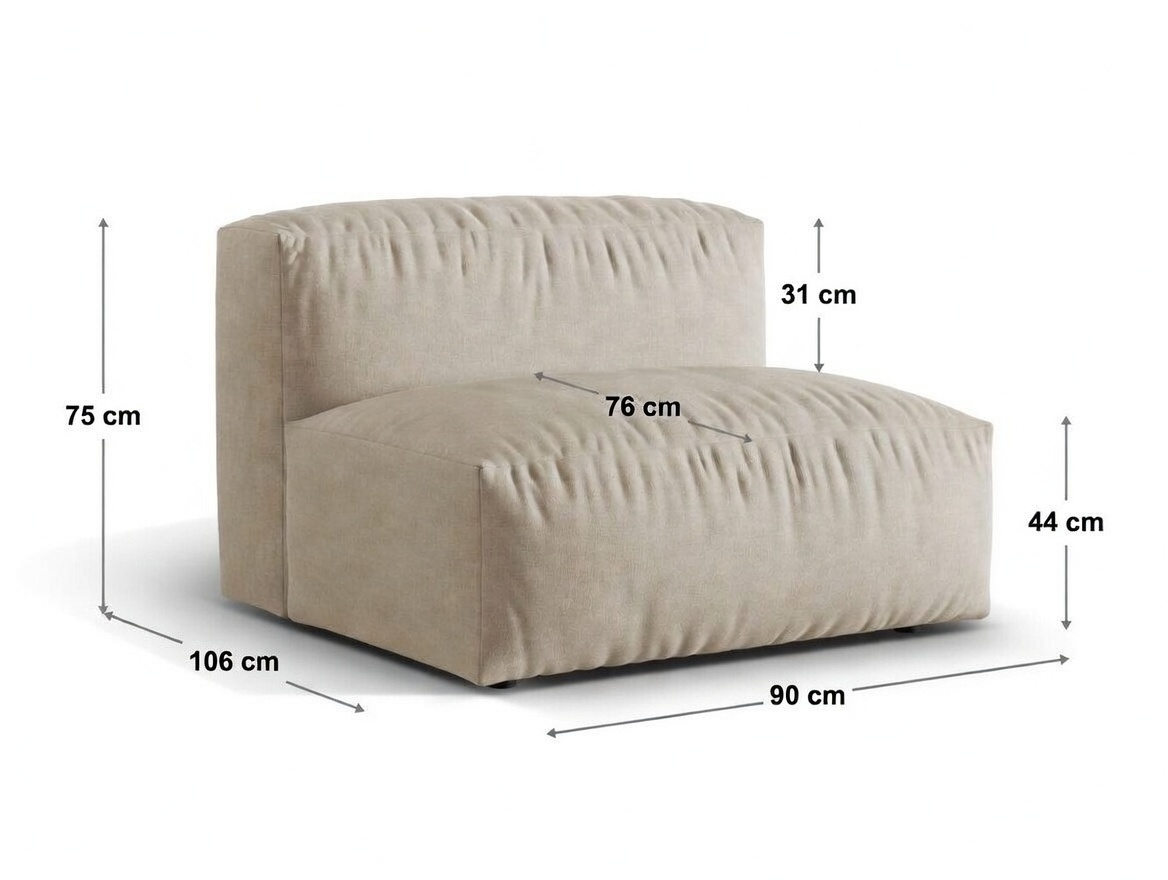 Moduulinojatuoli Sorcoro 112 (Boston Black)