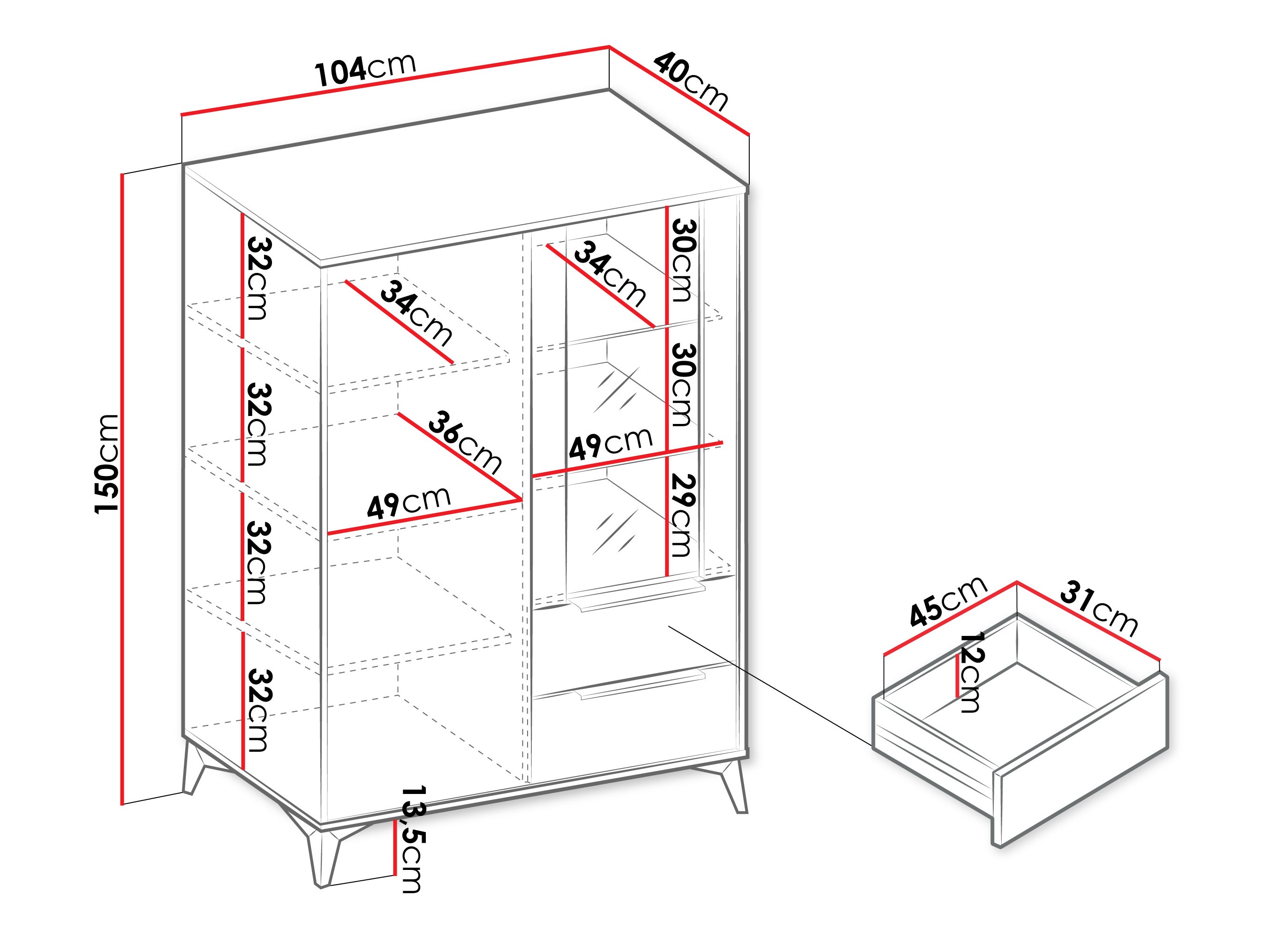 Hylly Comfivo Enoteo 109