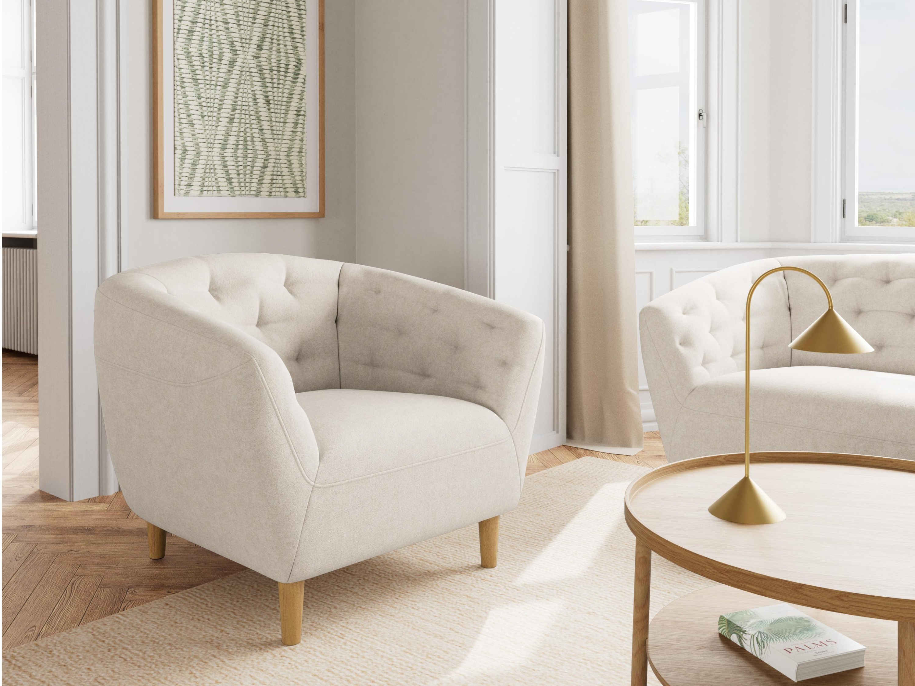 Chesterfield-nojatuoli Norsica 1054