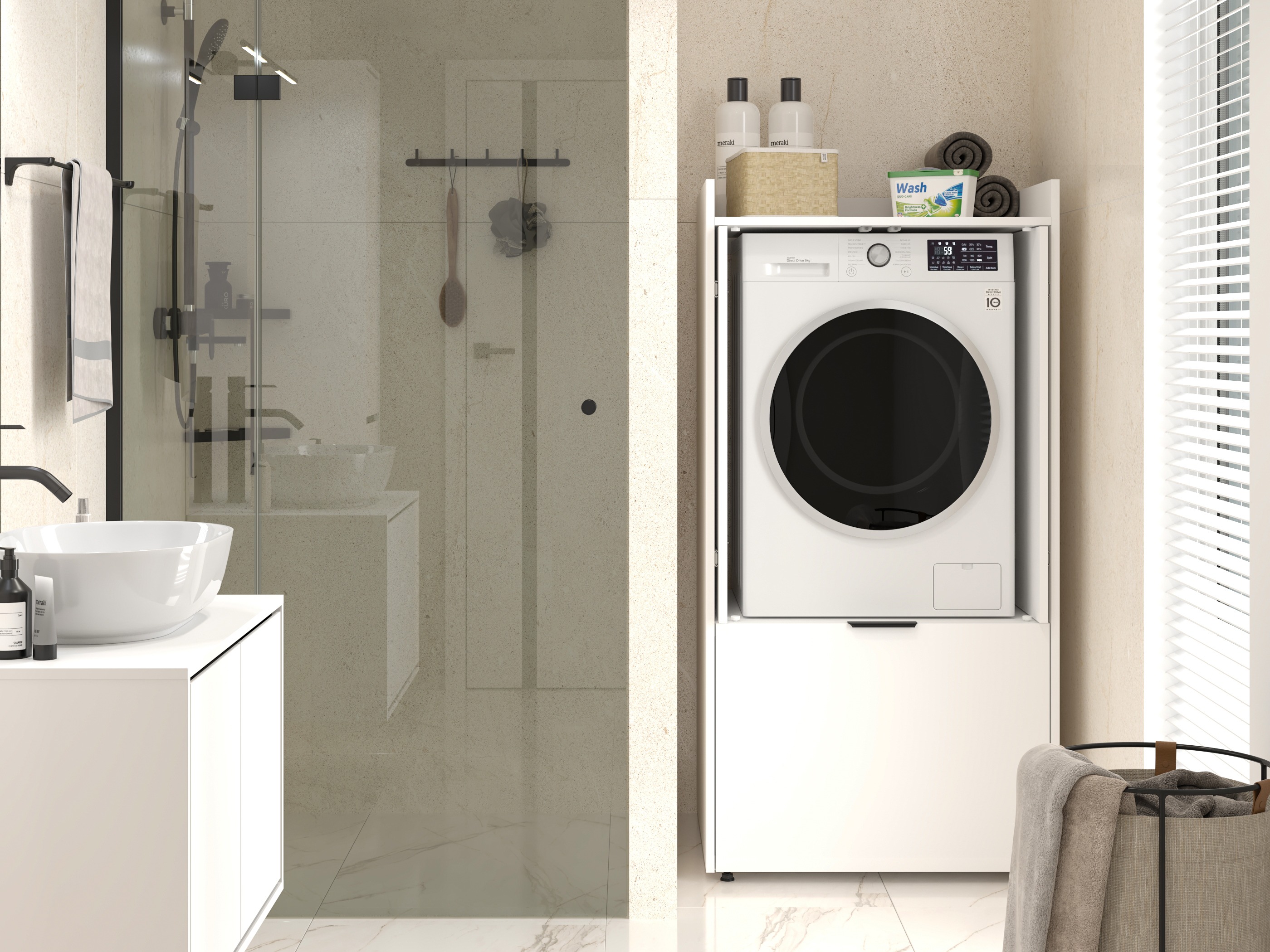 Kylpyhuonehylly Austin 390