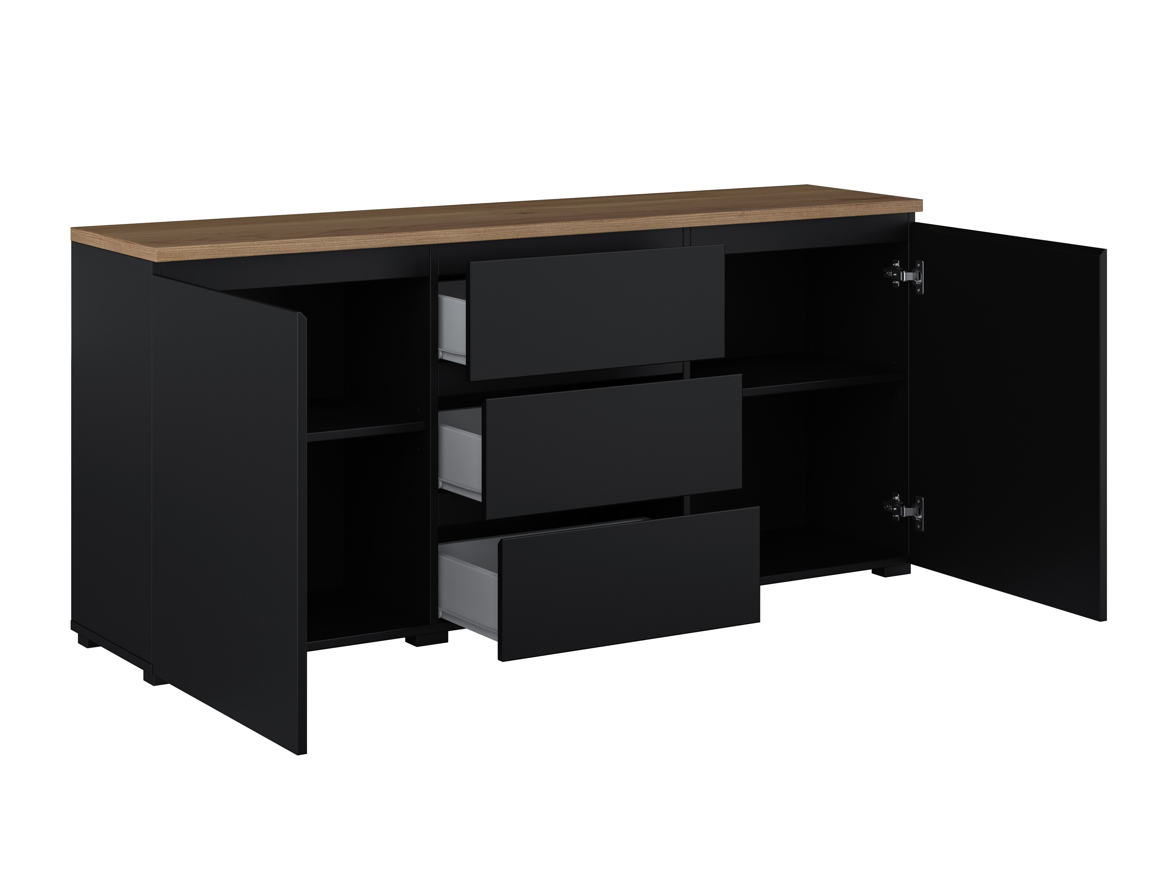 Lipasto Baletu 106 (Musta + Tammi)