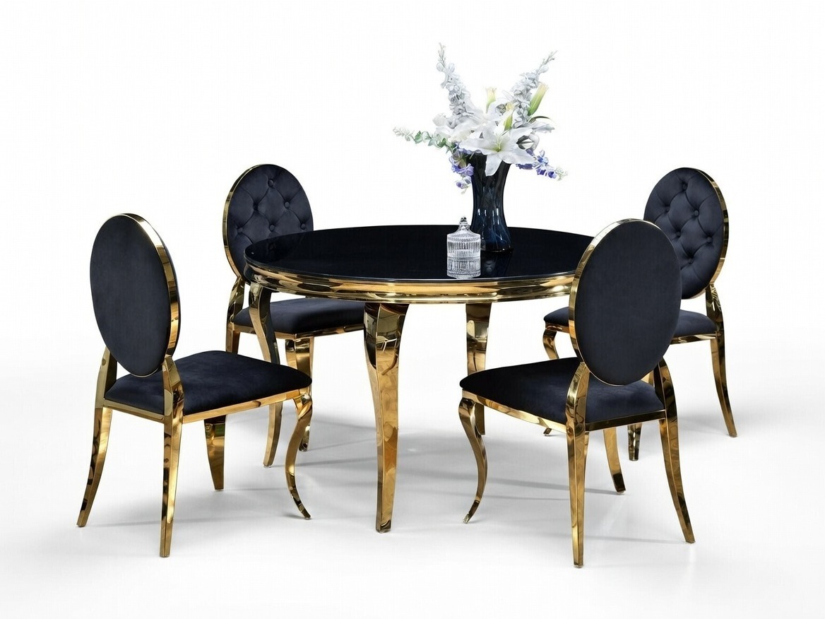 Ruokailuryhmä Houston 1828 (Musta)