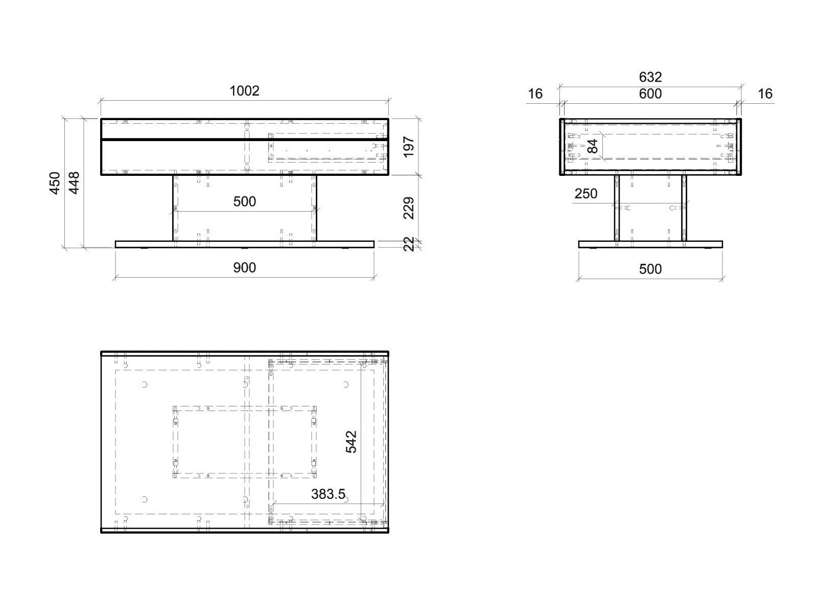Sohvapöytä Balelbu 108