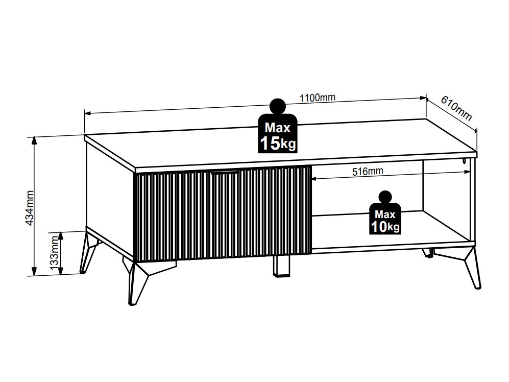 Sohvapöytä Ruvmeli 106