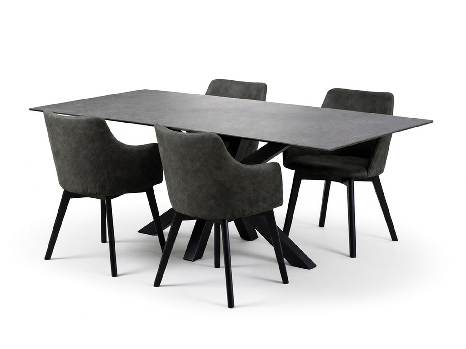 Ruokailuryhmä Norsica 559 (Antrasiitti + Musta)