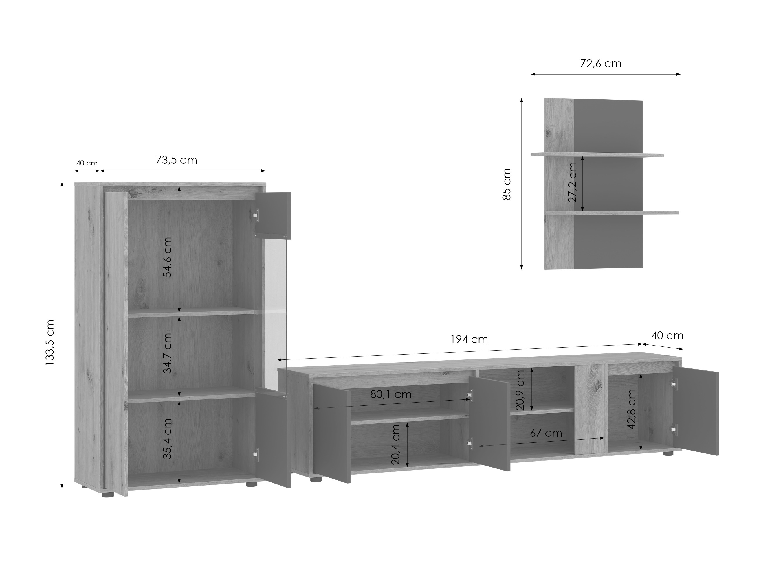 Olohuonesetti Ontario 226
