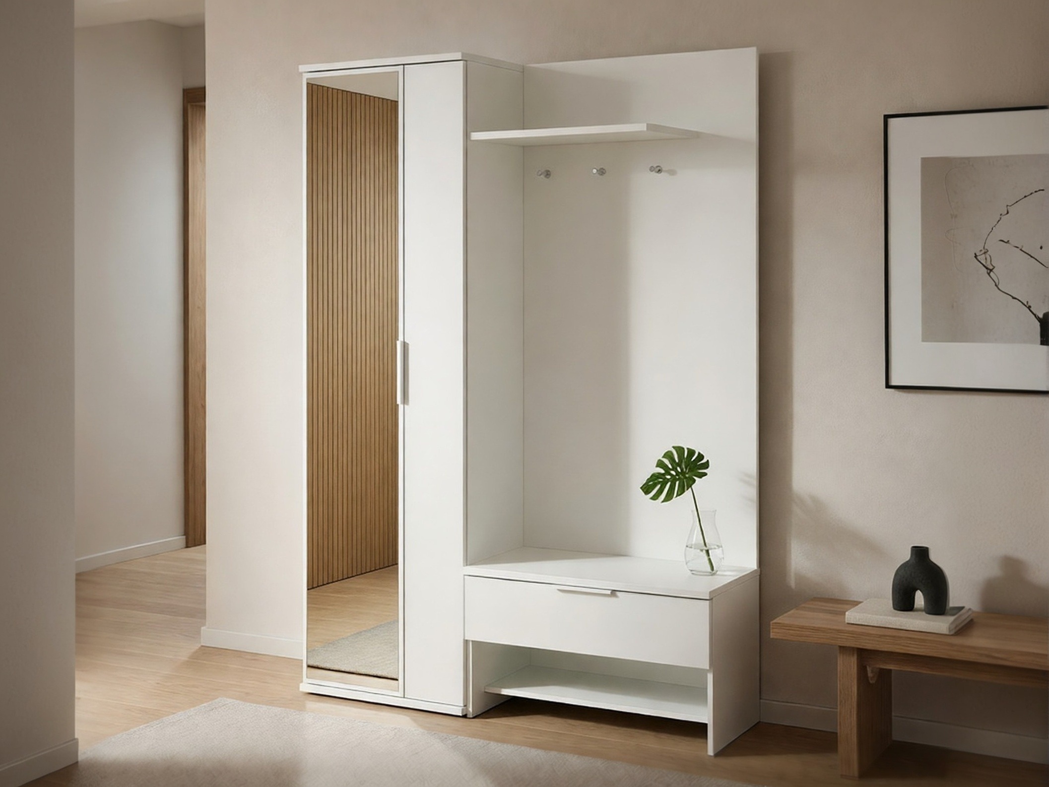 Eteissetti Honolulu 160 (Valkoinen)