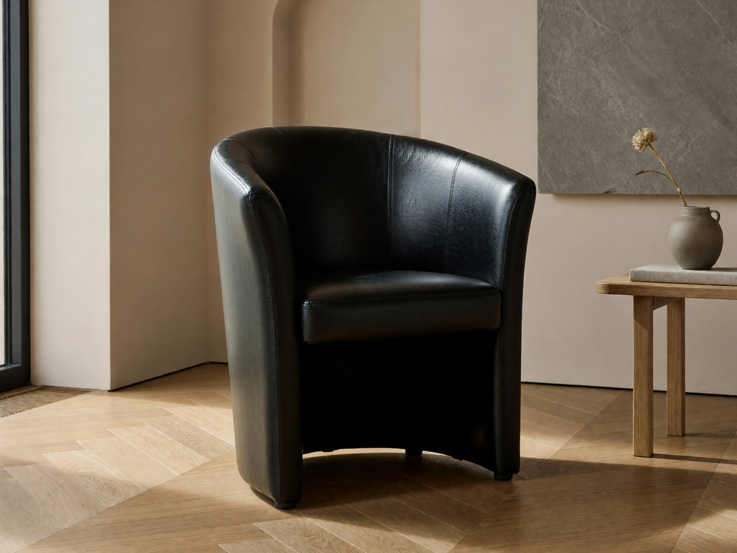 Nojatuoli Detroit 854 (Musta)