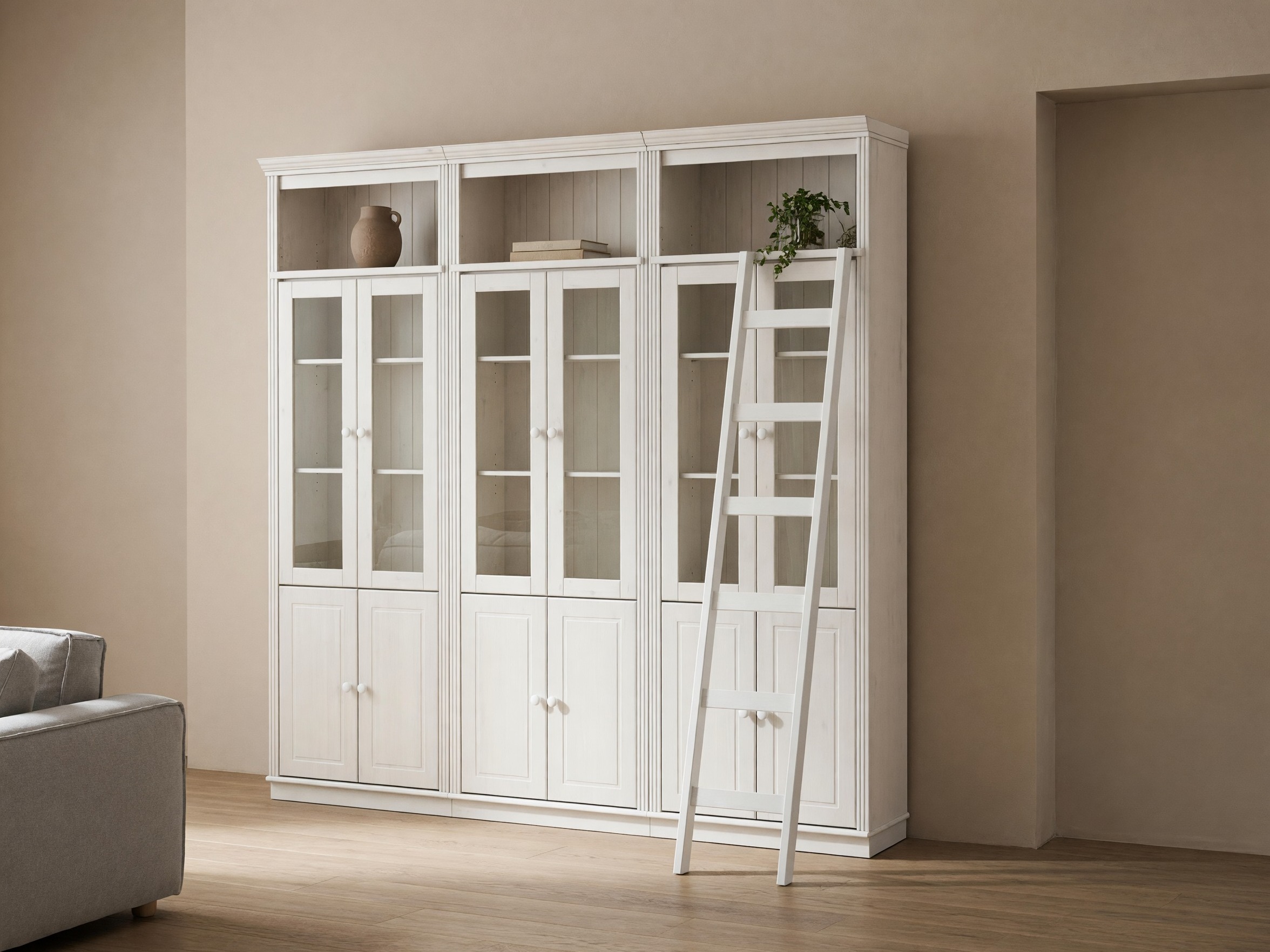 Hyllysetti Saltoro 130 (Valkoinen)