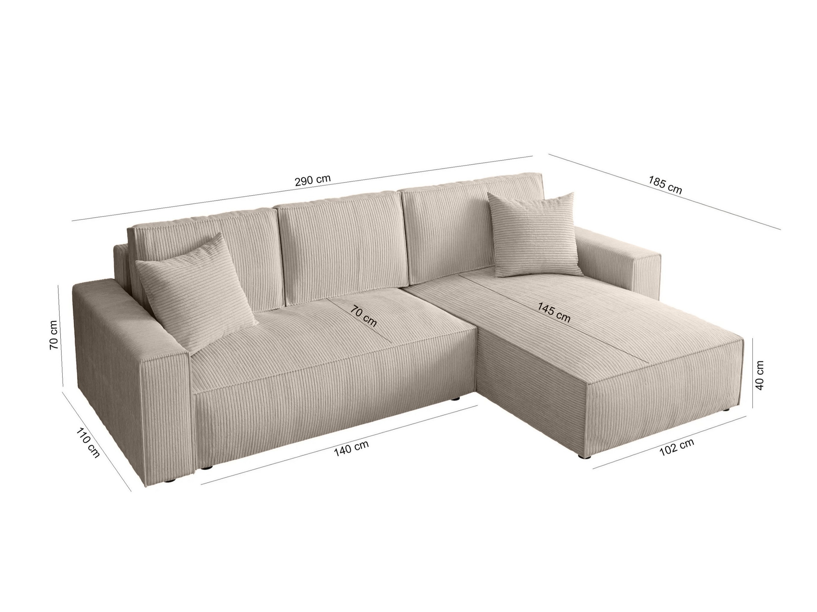 Kulmasohva SE3057 vaurioitunut pakkaus