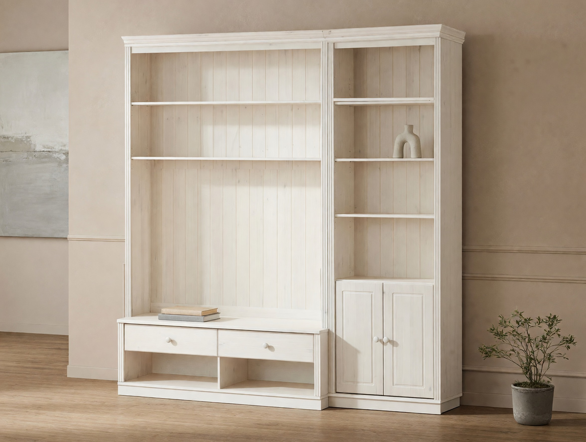 Olohuonesetti Saltoro 105 (Valkoinen)